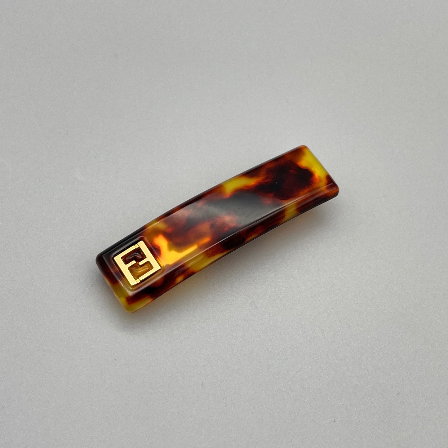 AUTH Pre-owned FENDI tortoiseshell hairpin