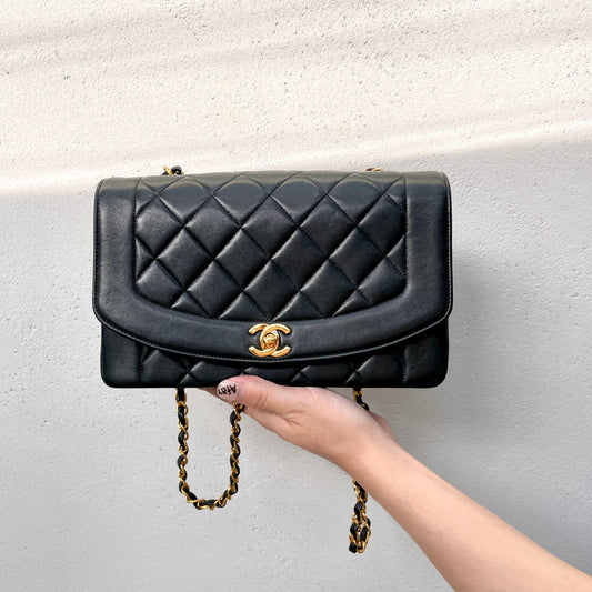 Afar Vintage Pre-owned CHANEL ﾏﾄﾗｯｾ ﾀﾞｲｱﾅ25cm