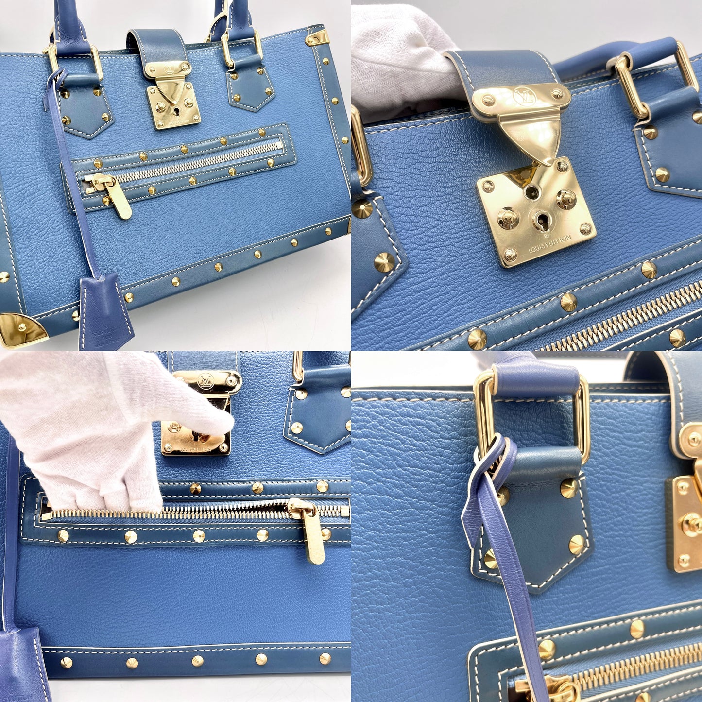 RARE☆☆☆☆AUTH Pre-owned LOUIS VUITTON ｽﾊﾘ ﾌｧﾋﾞｭﾛｰ