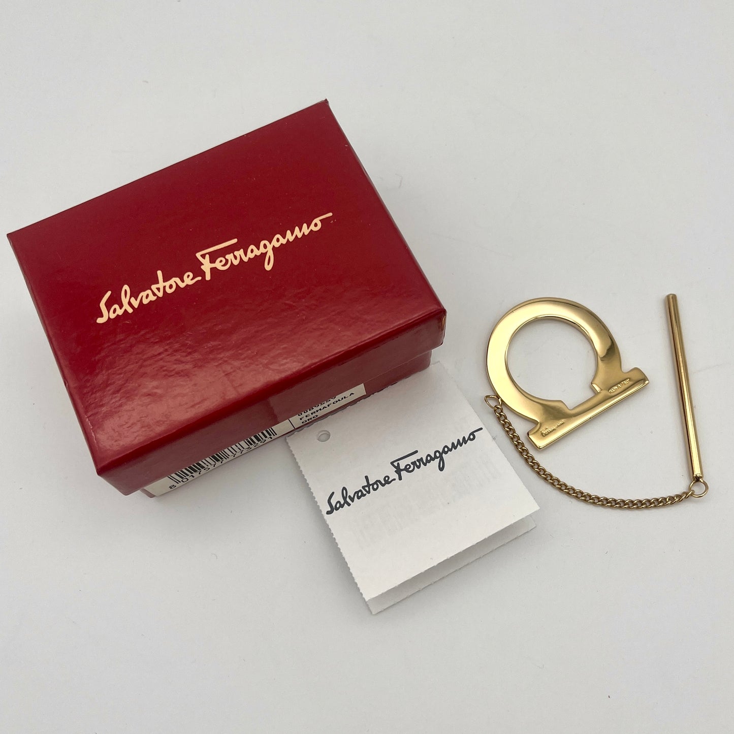 Salvatore Ferragamo Gancini Scarf Ring