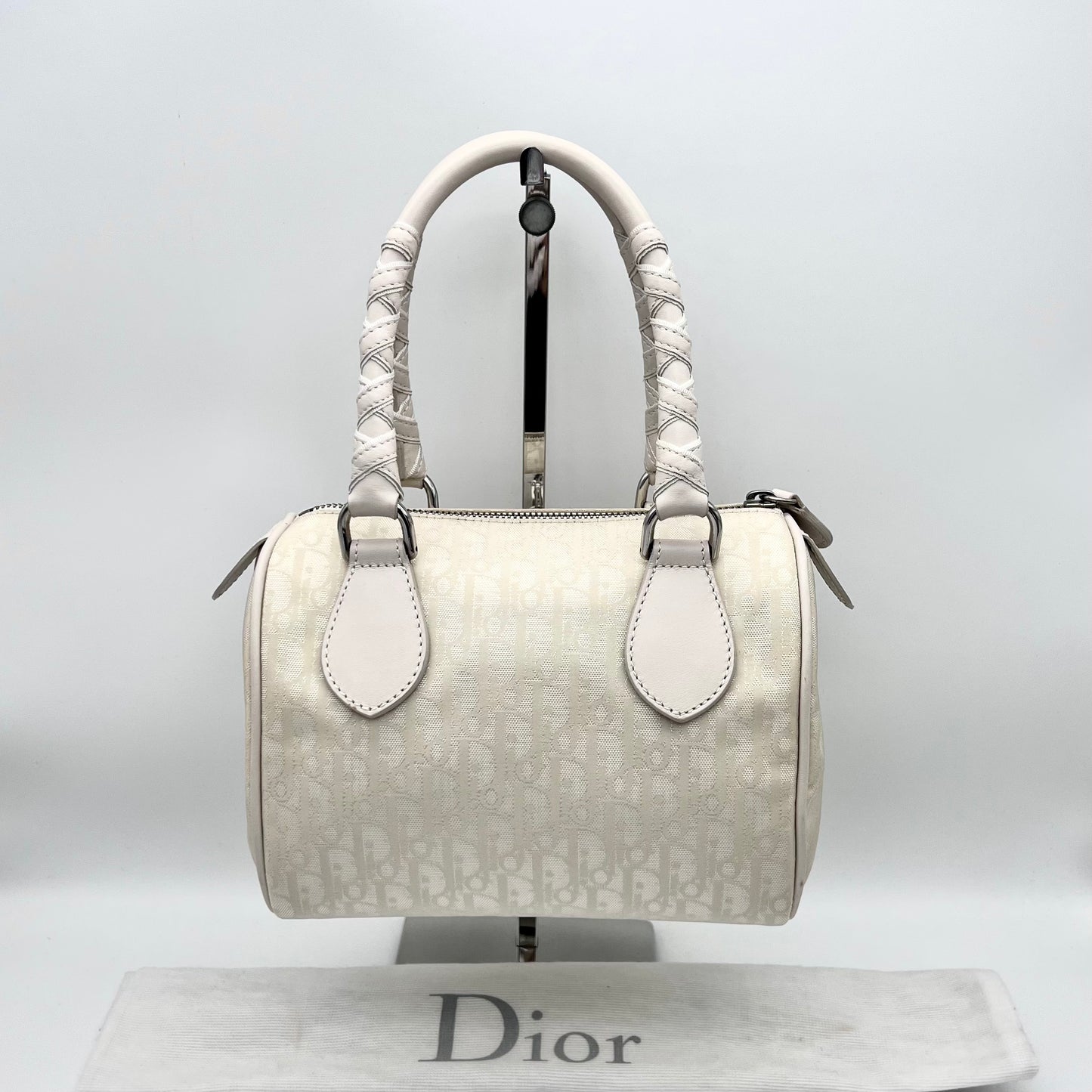 Afar 复古二手 CHRISTIAN DIOR D 徽标吊坠配饰袋