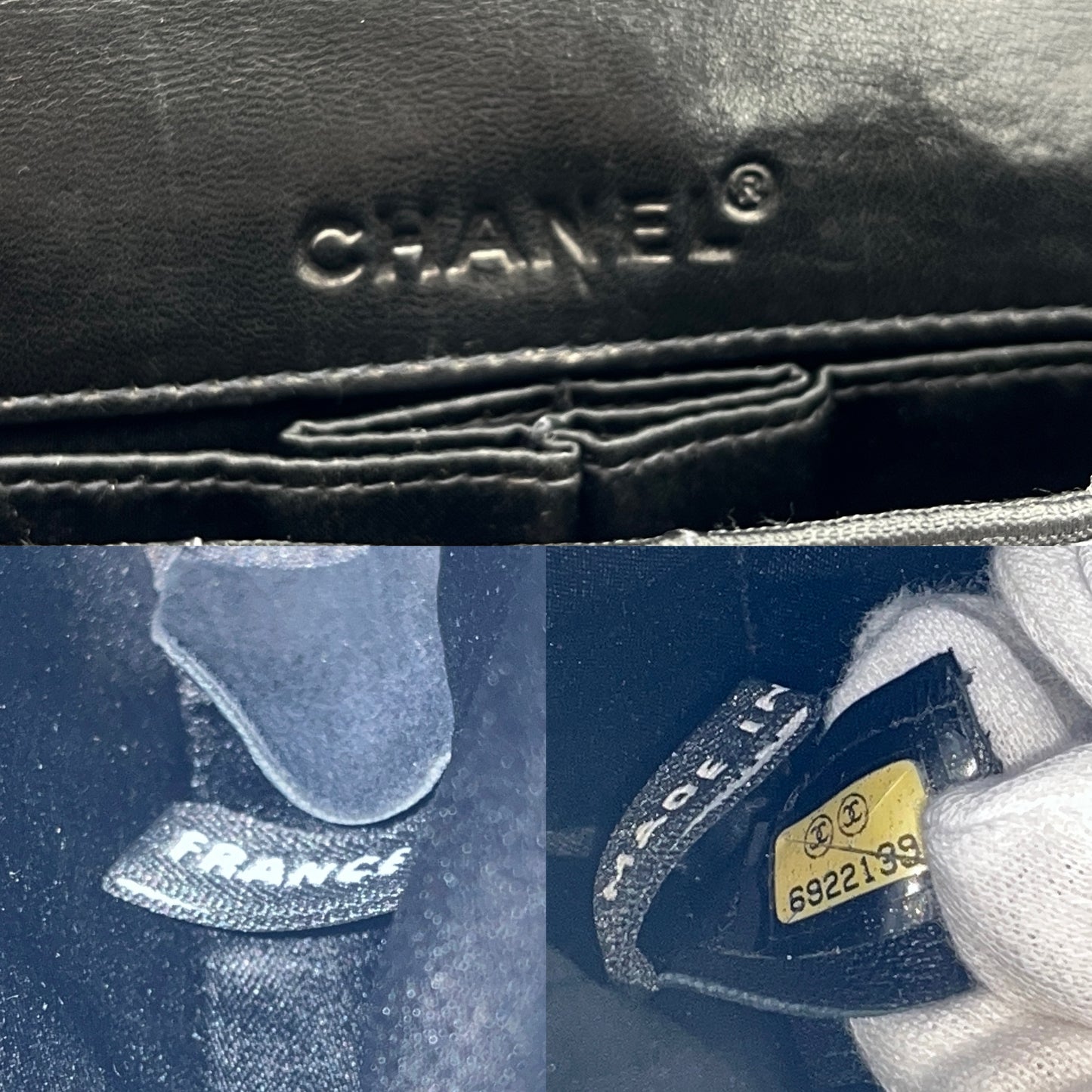 AUTH Pre-owned CHANEL ﾆｭｰﾄﾗﾍﾞﾙﾗｲﾝ ﾁｮｺﾊﾞｰ ﾁｪｰﾝｼｮﾙﾀﾞｰﾊﾞｯｸﾞ ﾌﾞﾗｯｸ