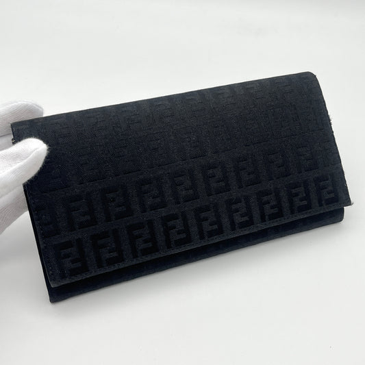 FENDI Zucchino Long Wallet