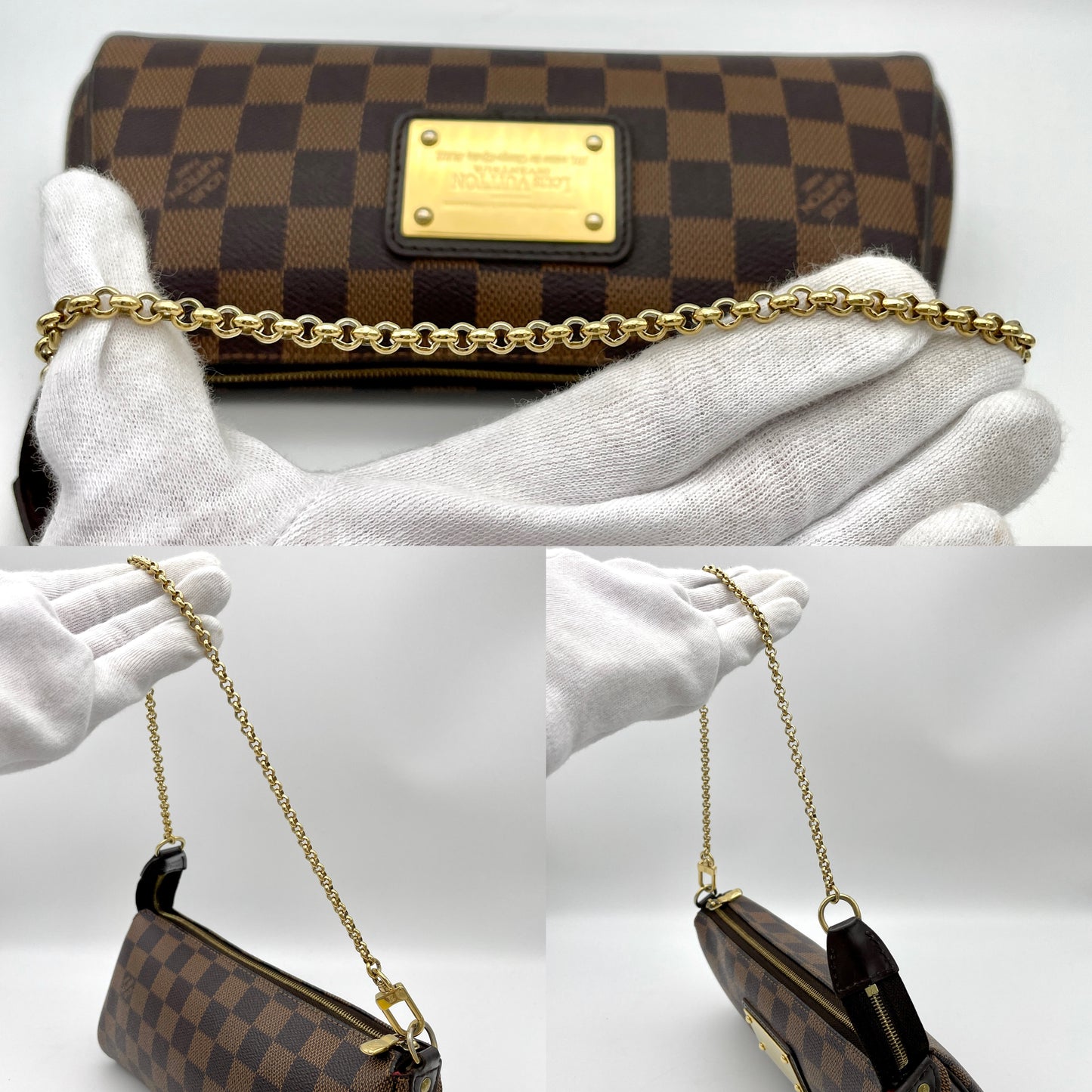 Afar 复古 二手 LOUIS VUITTON Damier Marais N42240/带袋