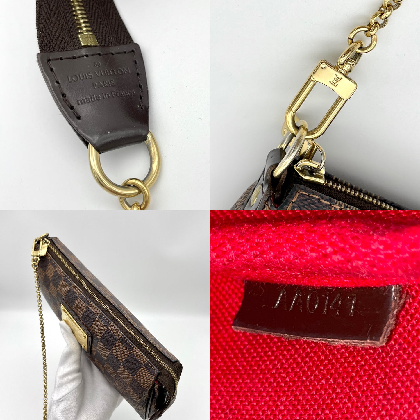 AUTH Pre-owned LOUIS VUITTON ﾀﾞﾐｴ ｴｳﾞｧ N55213