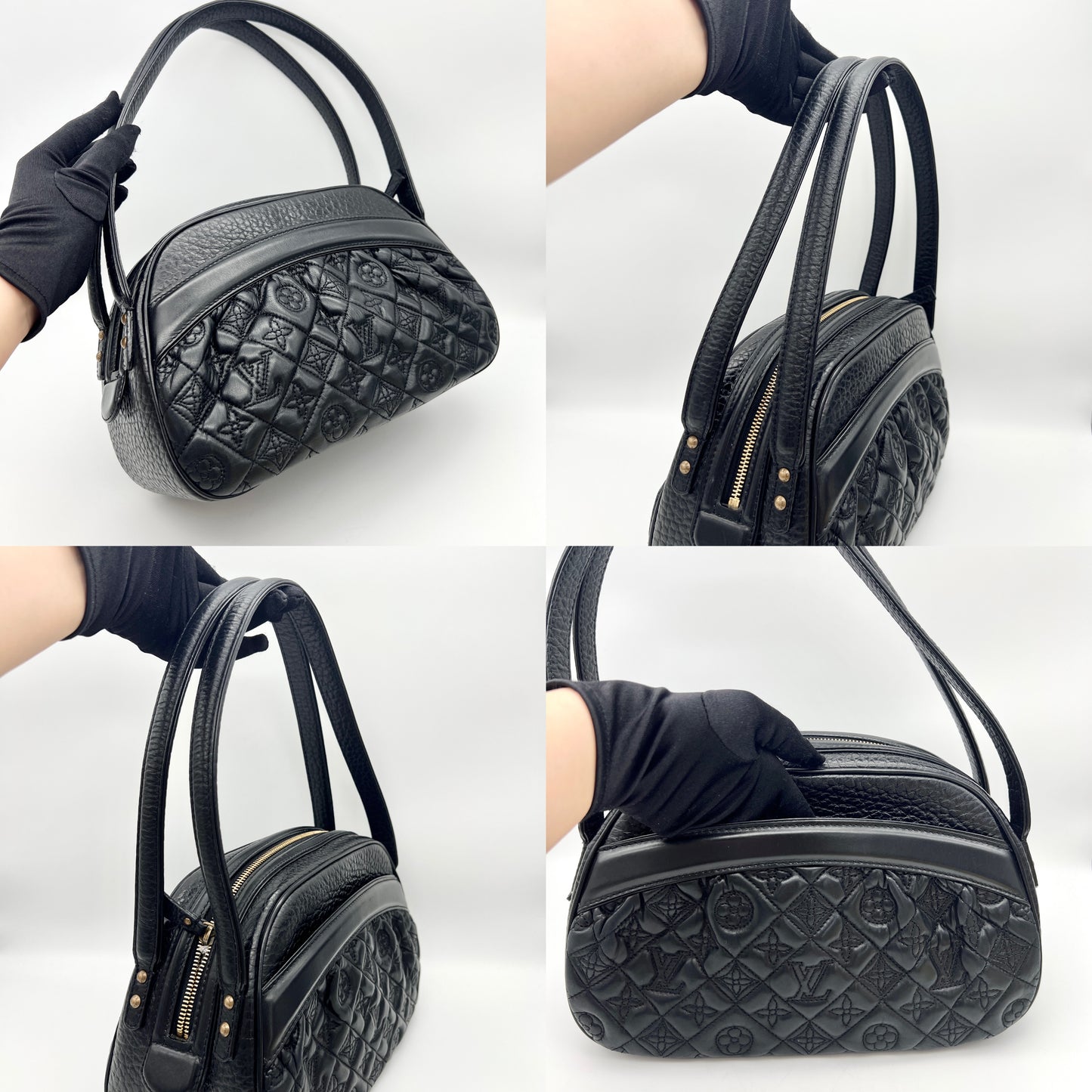 RARE☆☆☆AUTH Pre-owned LOUIS VUITTON 2005 Fall/Winter Collection Monogram Cura Vienna Noir M95105