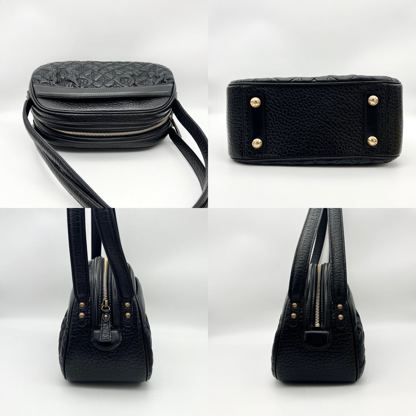 RARE☆☆☆AUTH Pre-owned LOUIS VUITTON 2005年秋冬ｺﾚｸｼｮﾝ ﾓﾉｸﾞﾗﾑｸﾗﾗ ｳﾞｨｴﾝﾅ ﾉﾜｰﾙ M95105