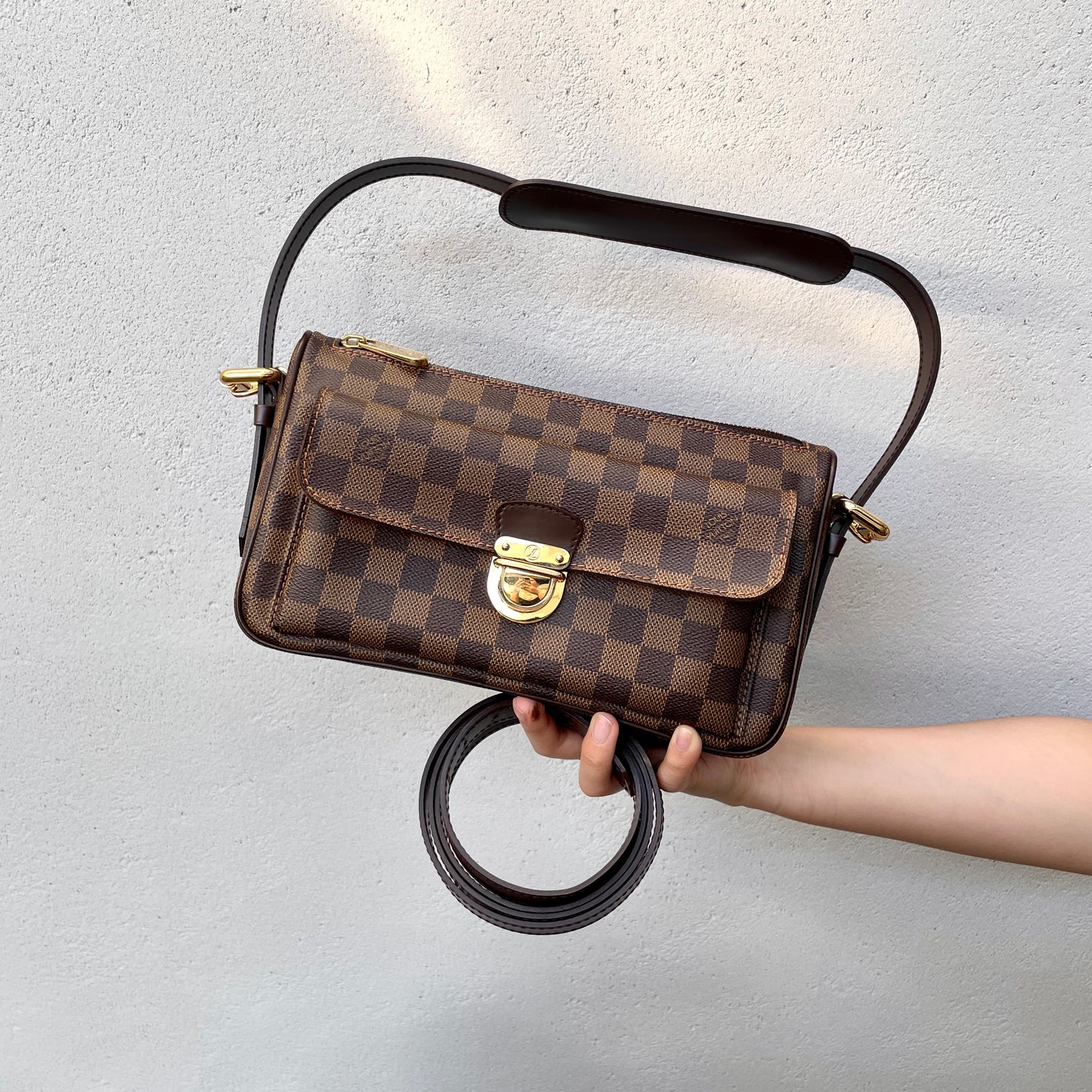 AUTH 二手 LOUIS VUITTON Damie Lavallo GM N60006/长肩带