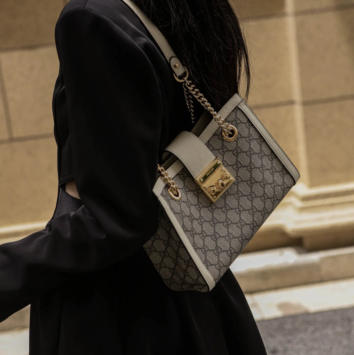 パドロック Gucci GUCCI Padlock Small Shoulder Bag – Afar Vintage