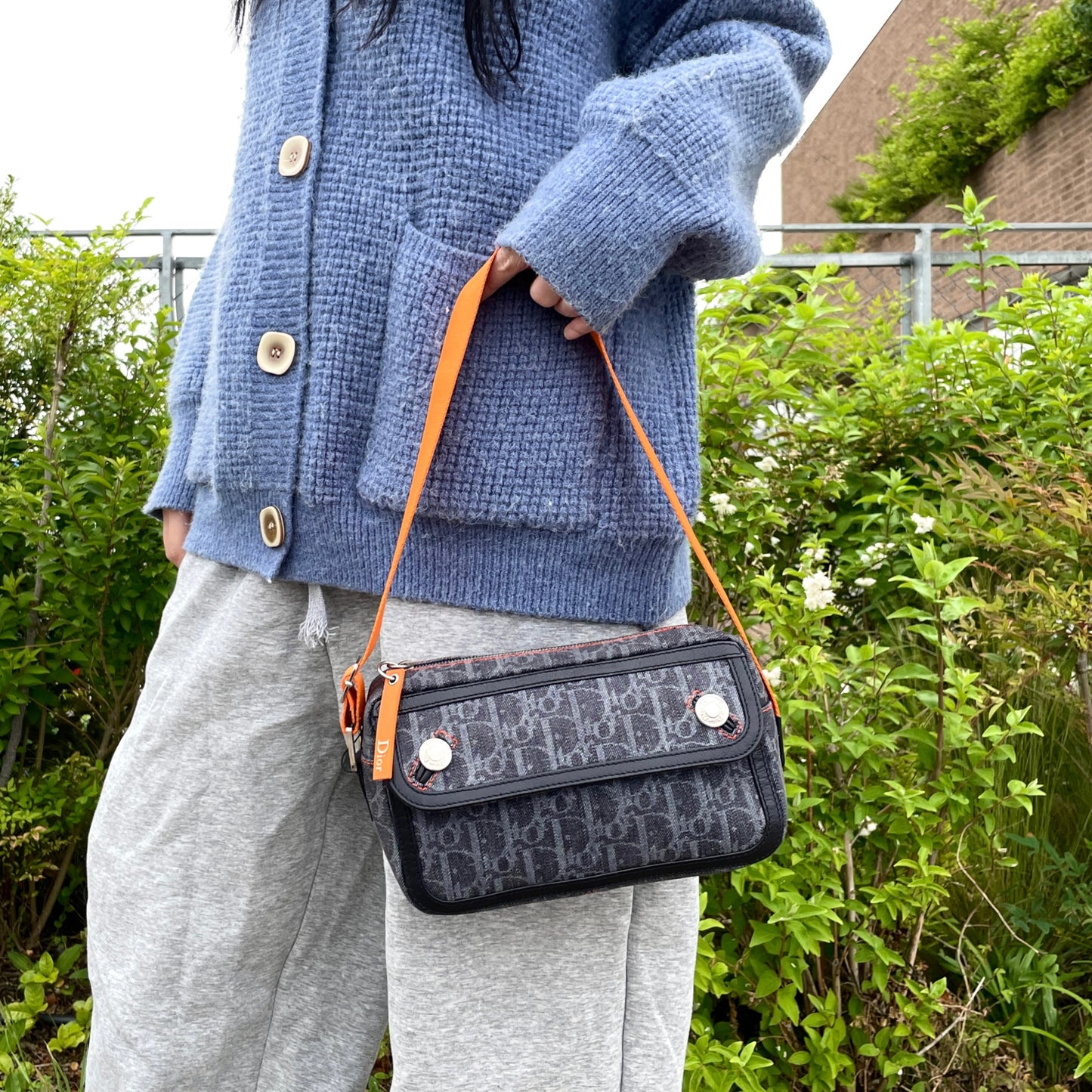 AUTH 二手 CHRISTIAN DIOR Flightline Trotter 单肩包