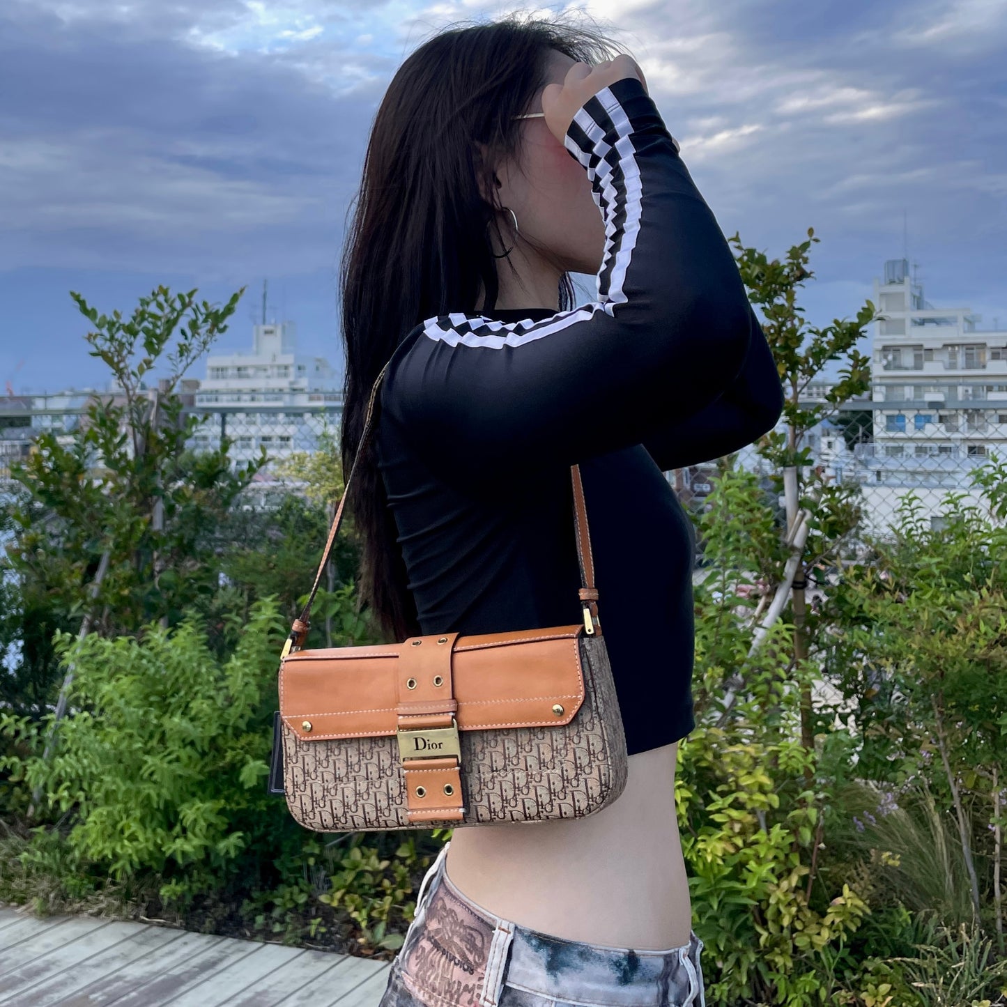 RARE☆☆☆CHRISTIAN DIOR Columbus Trotter PUNK Mini One Shoulder Bag