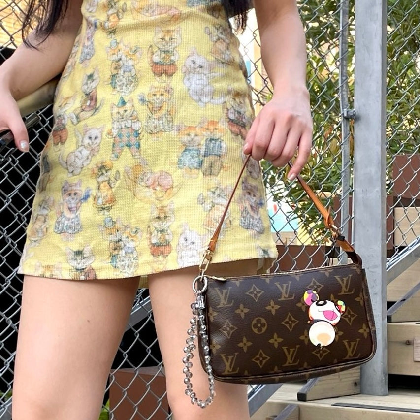 RARE☆☆☆ LOUIS VUITTON Monogram Panda Pochette Accessoires M51981
