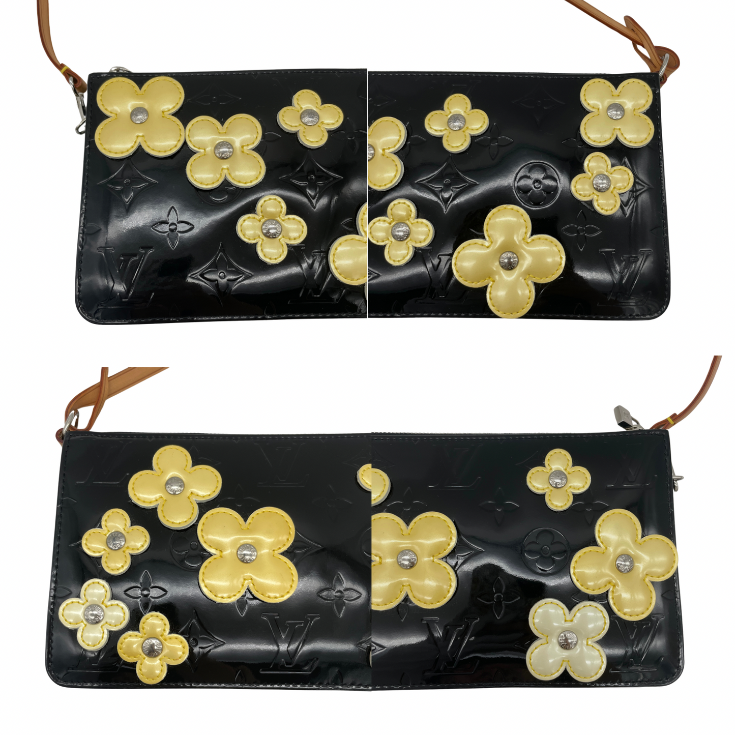 RARE☆☆☆LOUIS VUITTON Flower Lexington Accessory Pouch/First Cruise Line M92245