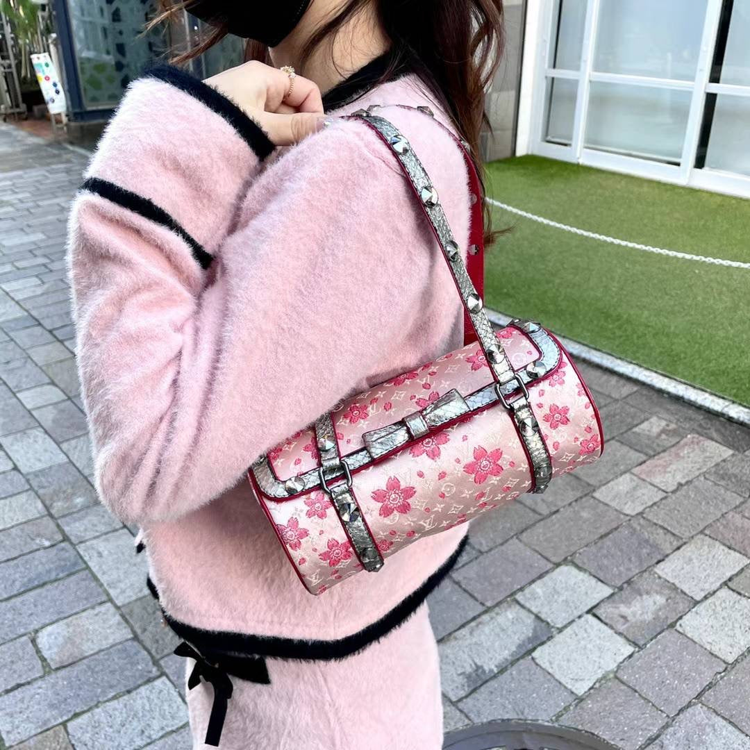 RAREAUTH Pre-owned Louis Vuitton モノグラムチェリーブロッサム村上