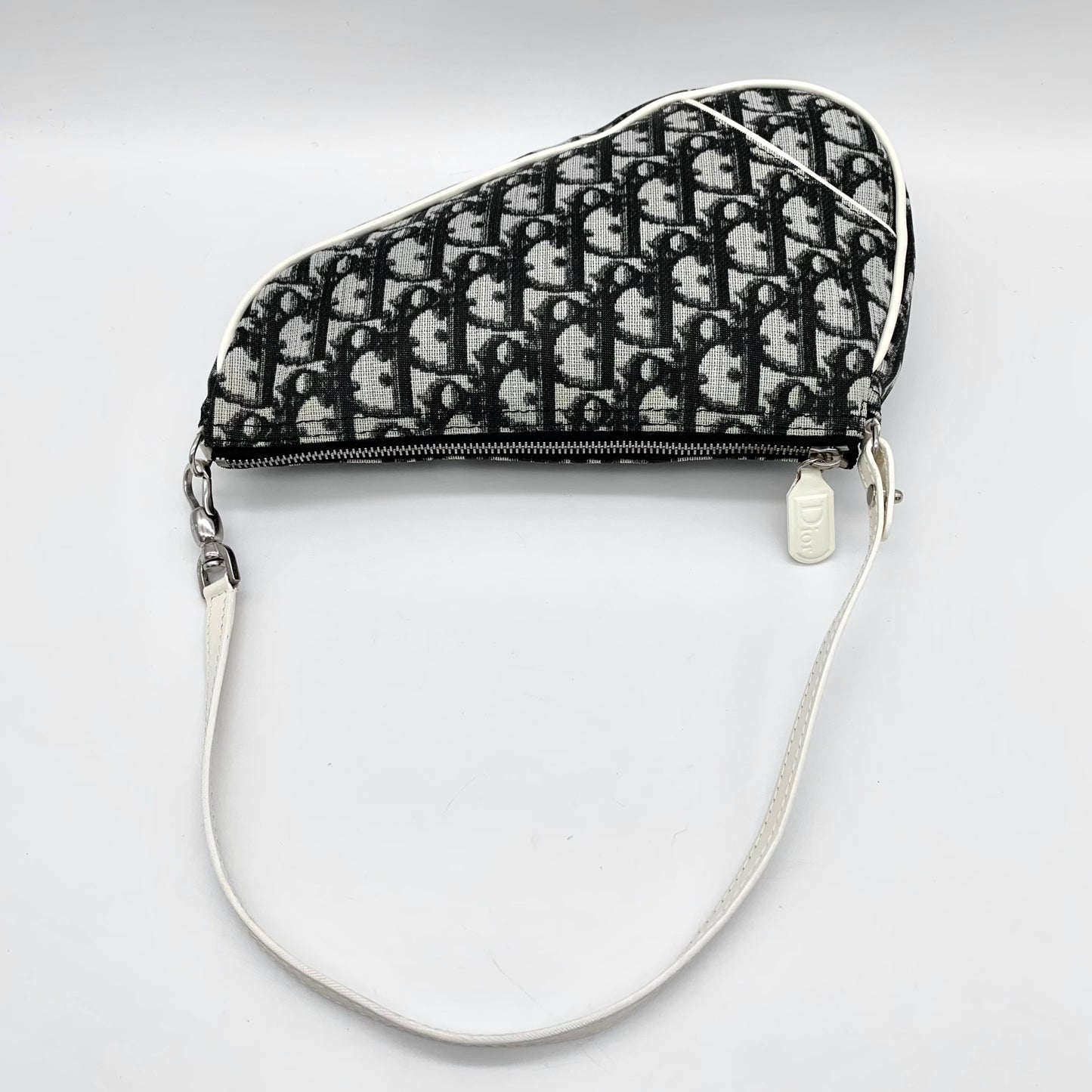 AUTH Pre-owned Christian Dior Trotter Saddle Pouch