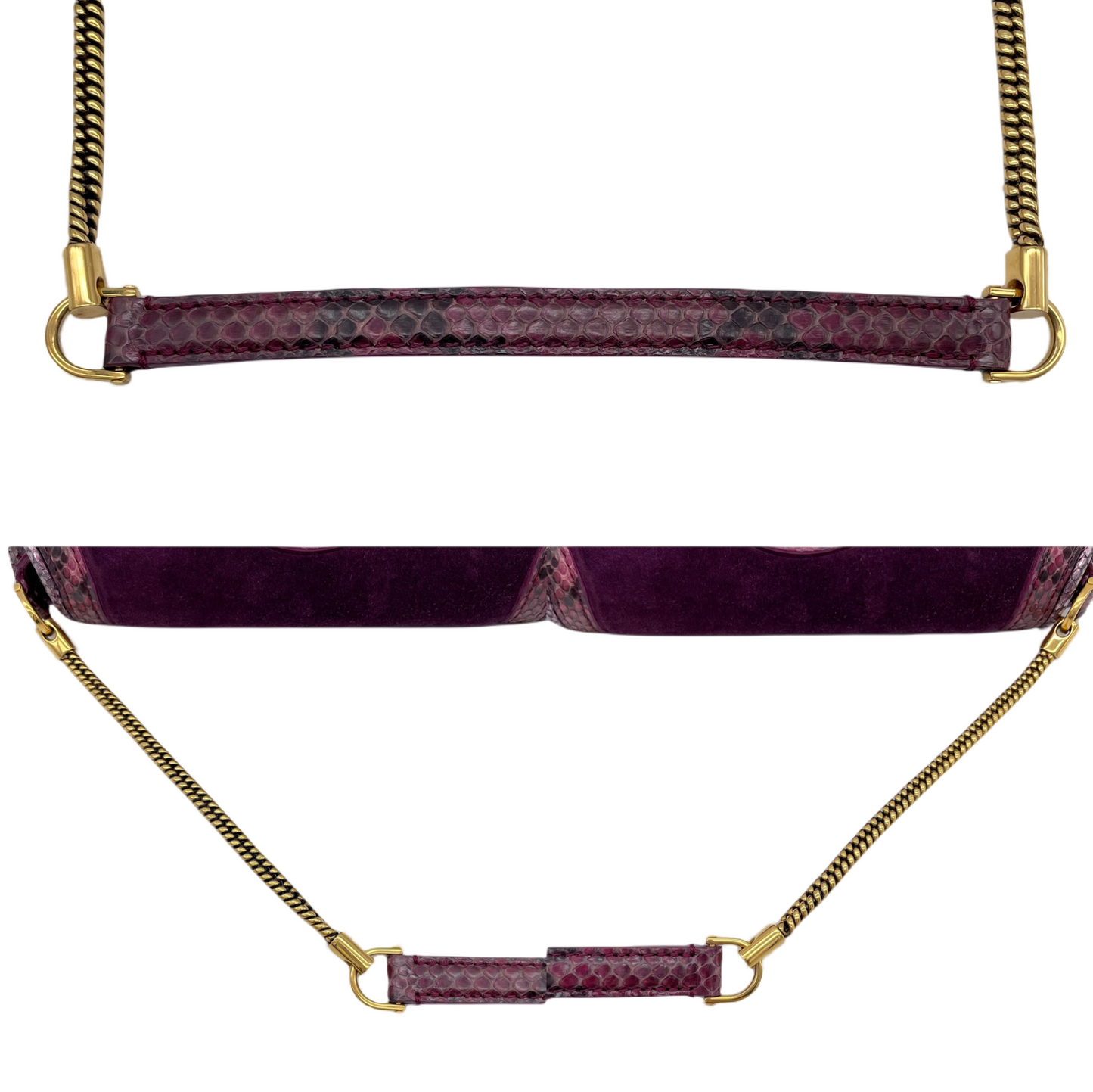 RARE☆☆☆☆☆☆LOUIS VUITTON 2011SS Monogram Empire Le Vent Violet N91107 Chain Shoulder Bag