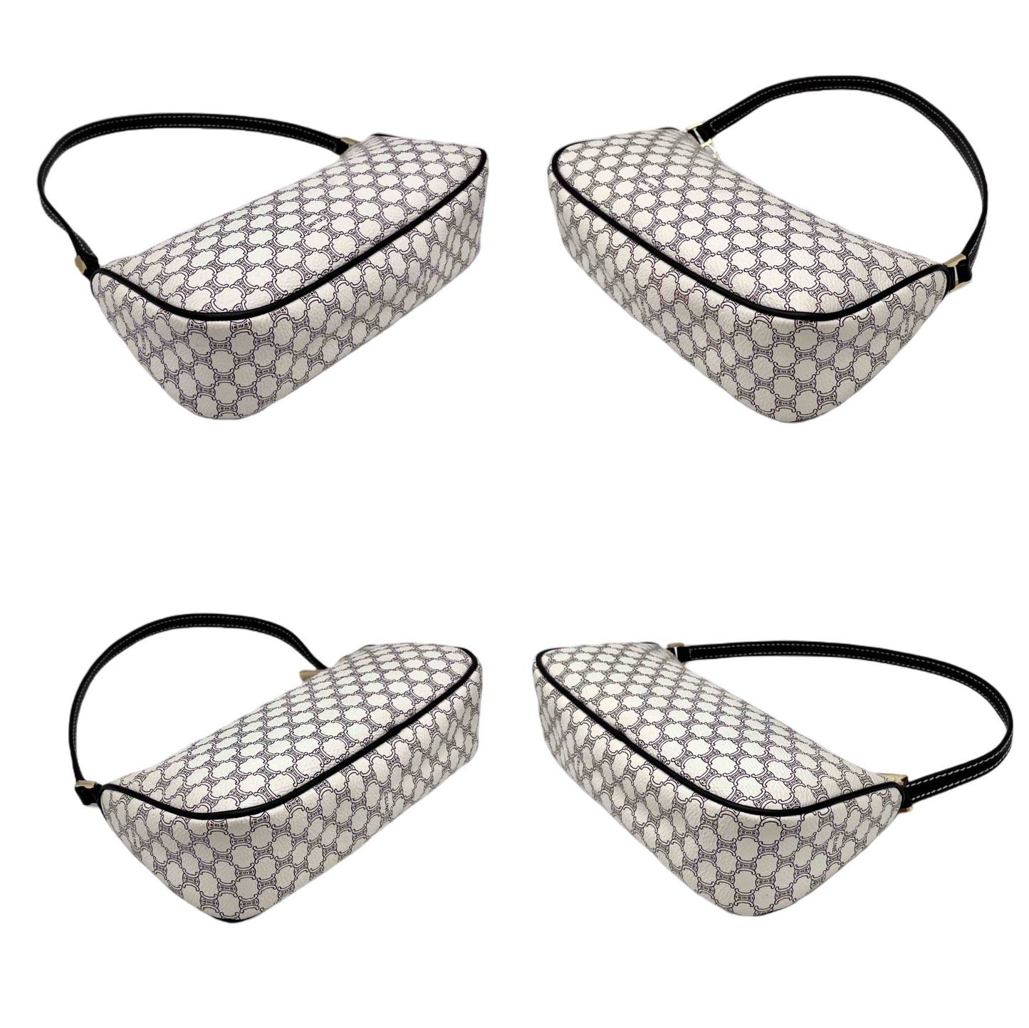 CELINE Macadamia White Accessory Pouch