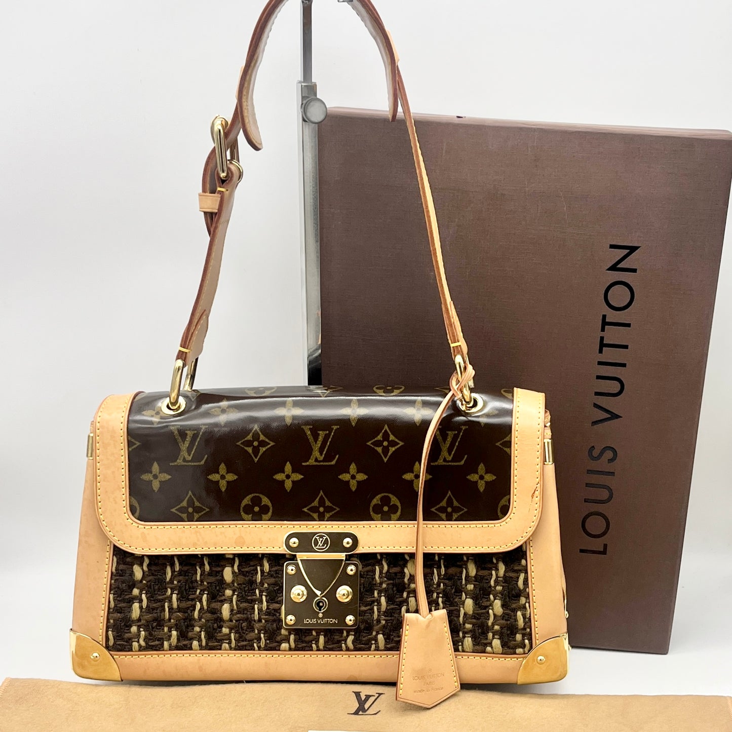 LOUIS VUITTON Monogram Tweedy M92820 Limited Edition 0409/1000 2003 Autumn/Winter Collection