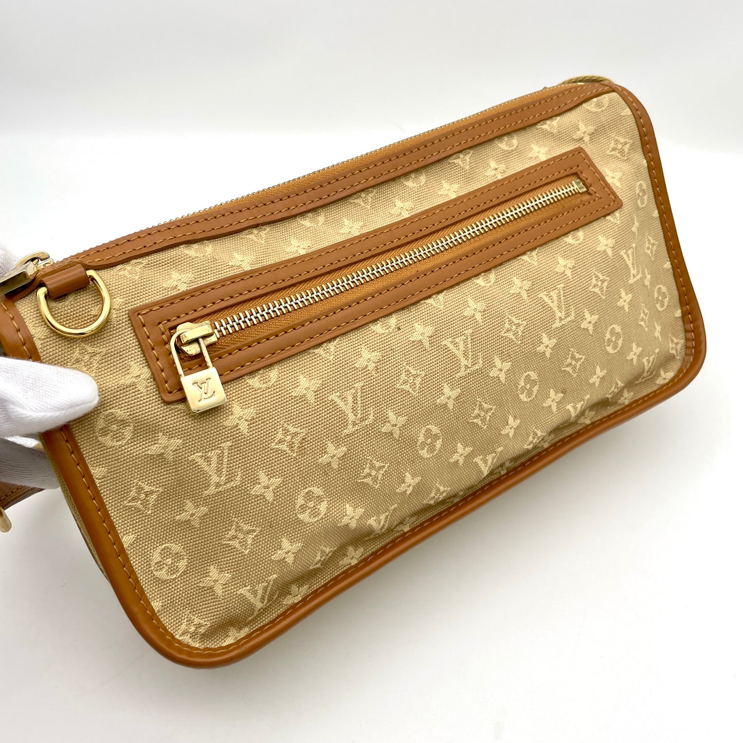 RARE☆☆LOUIS VUITTON Monogram Mini Run Catline Mini M92333