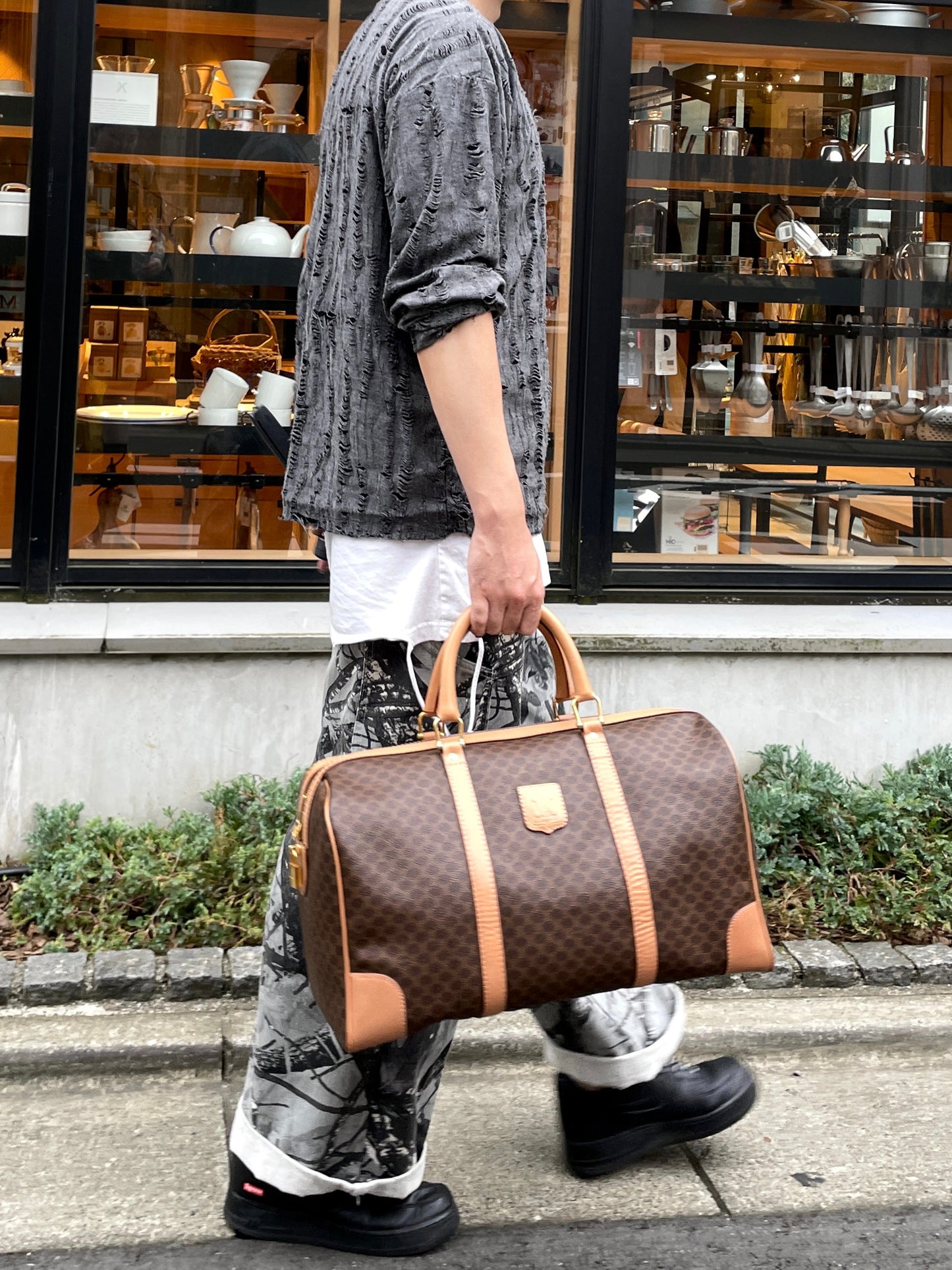 CELINE ﾏｶﾀﾞﾑ ﾎﾞｽﾄﾝﾊﾞｯｸﾞ45㎝