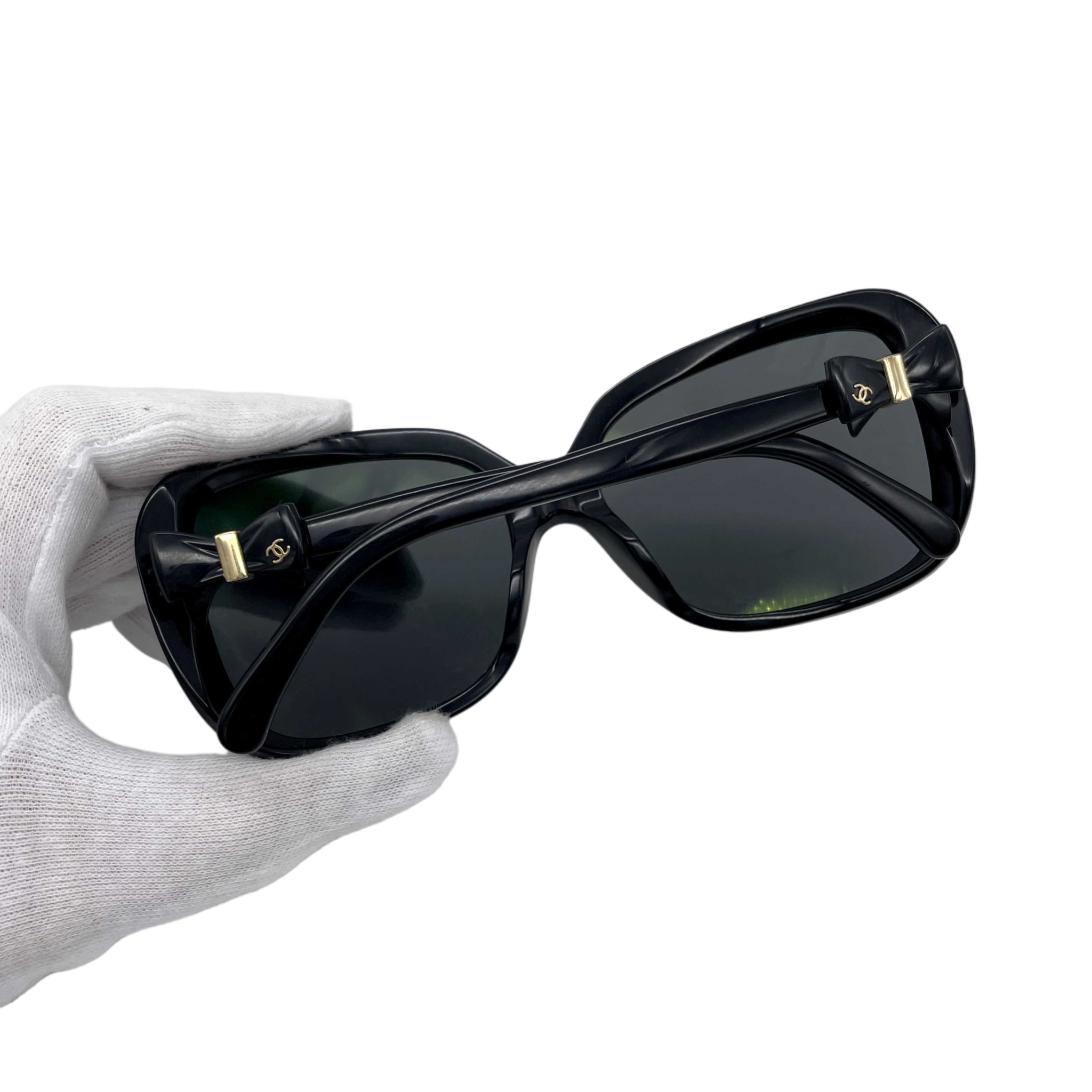CHANEL シャネル 5171-A ココマーク サイドリボン サングラス