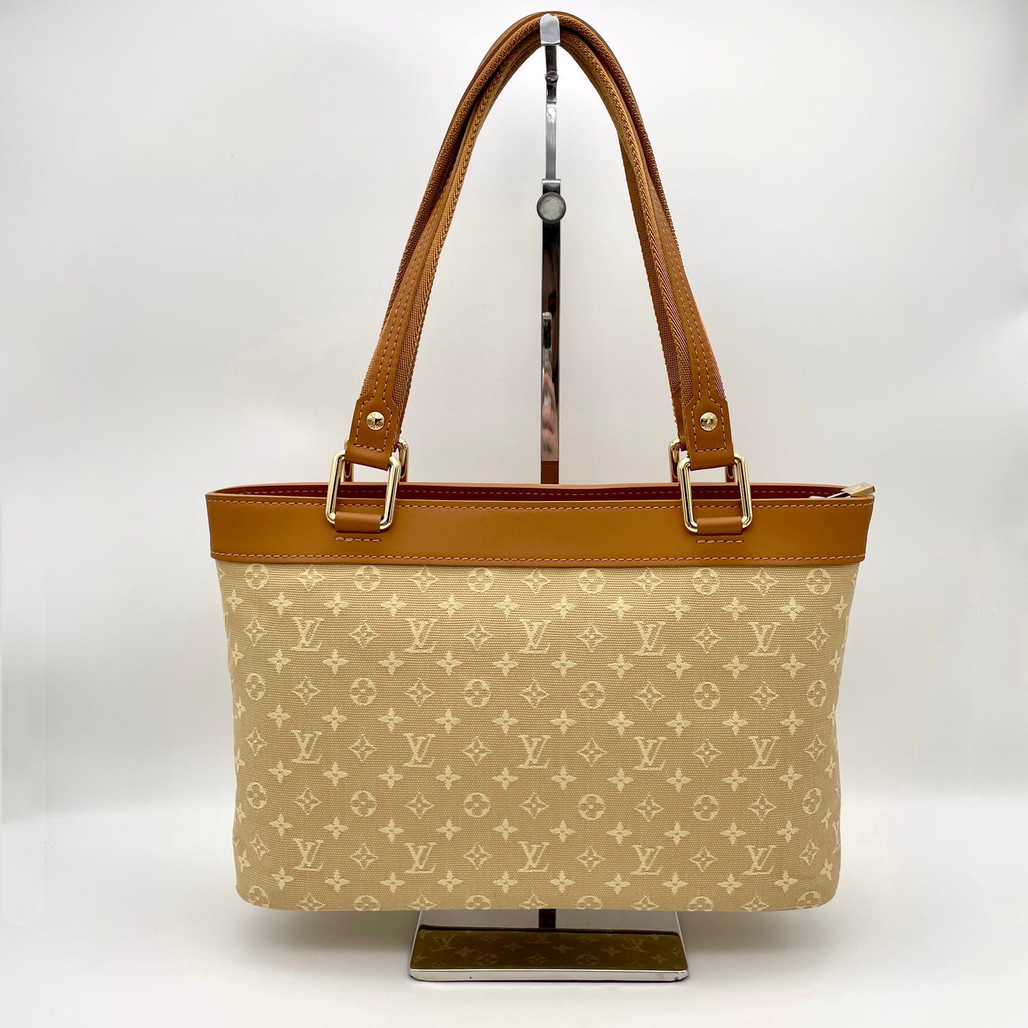 AUTH Pre-owned LOUIS VUITTON Monogram Miniran Lucie PM Baige