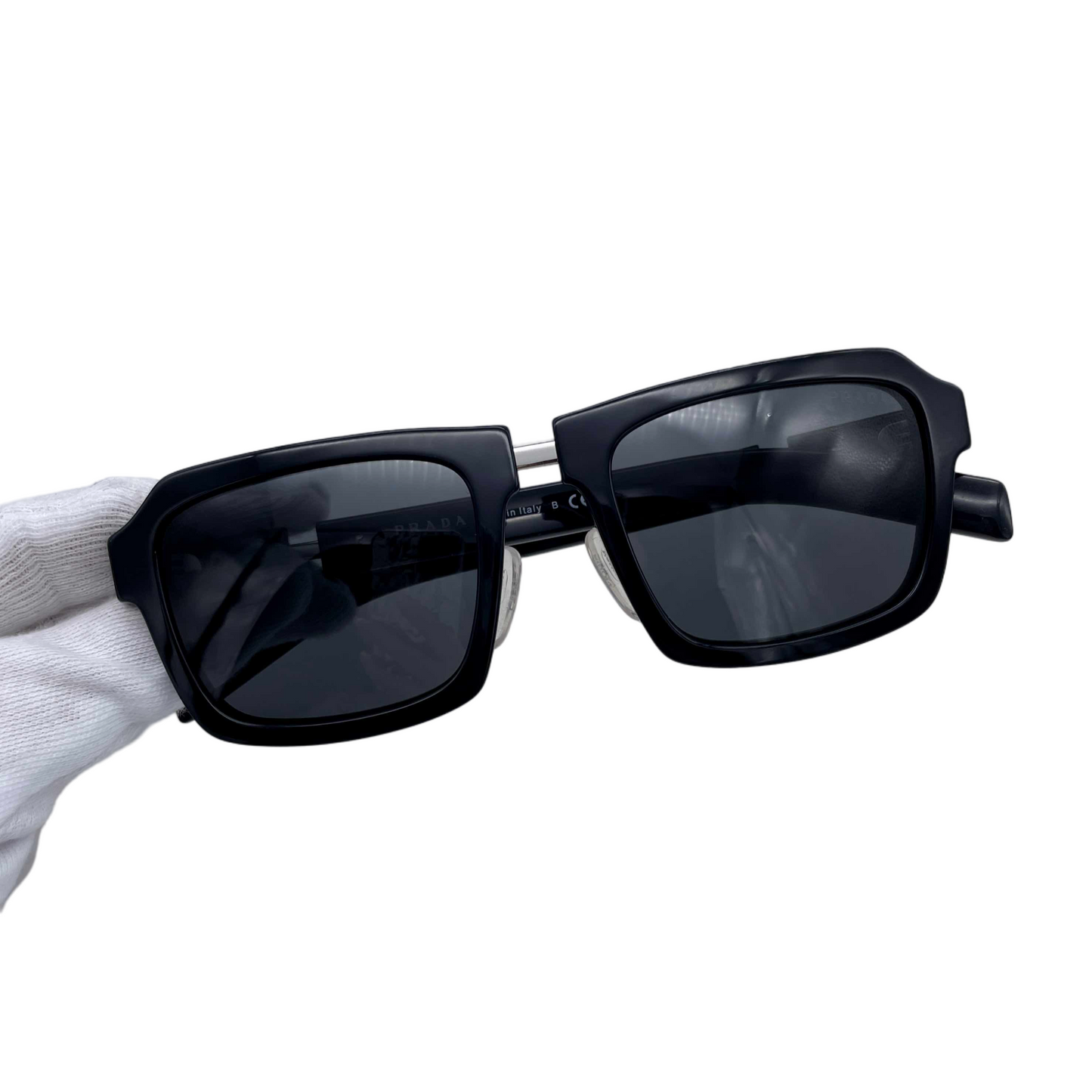 nao　PRADA サングラス　OPR50TS Prada PR 50ZS XL (59 - 19) with Grey lenses and Silver frame