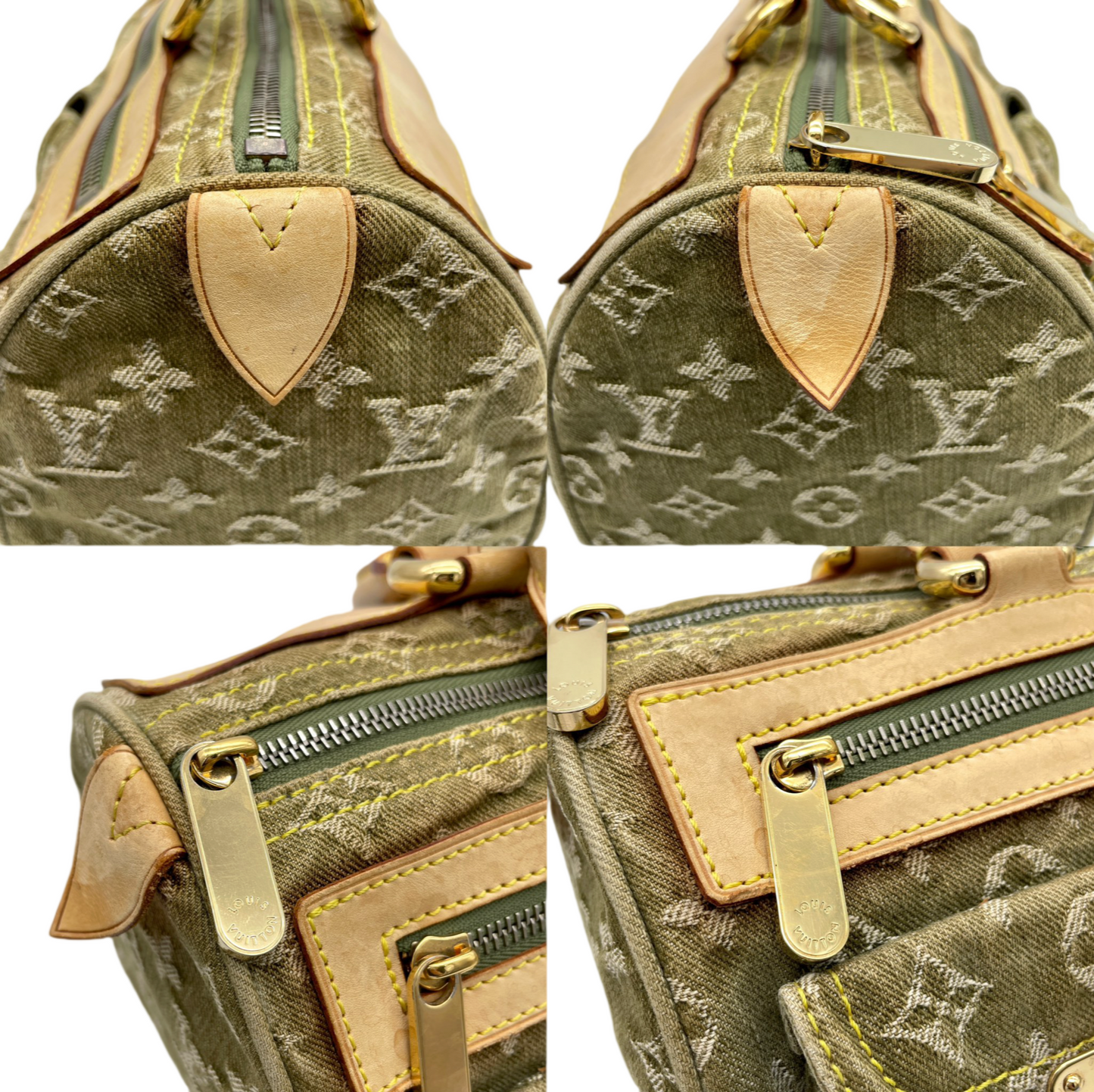 RARE☆☆☆☆LOUIS VUITTON Monogram Denim Neospeedy M95215