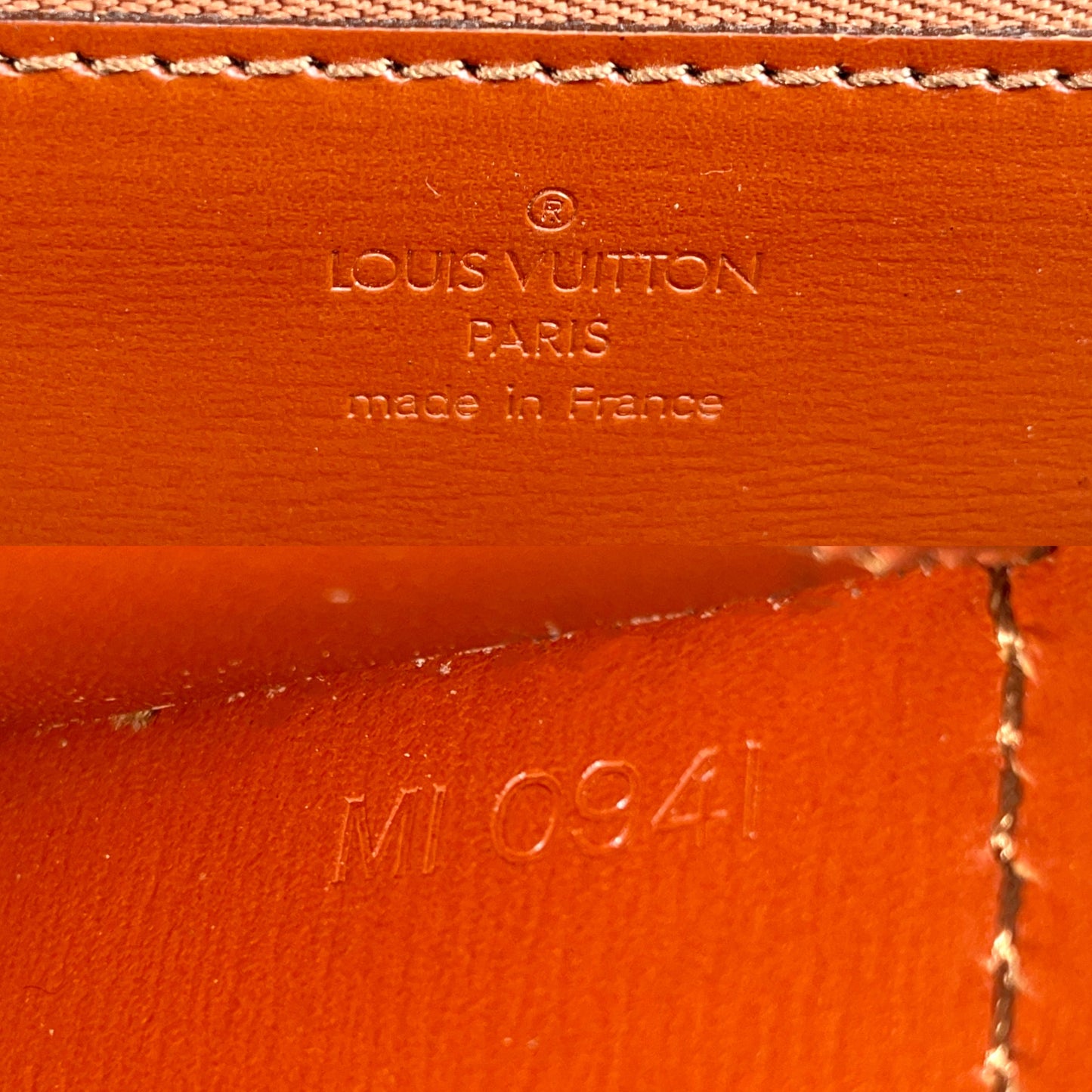 AUTH Pre-owed LOUIS VUITTON ｴﾋﾟｱﾙｼｭ ｼｮﾙﾀﾞｰﾊﾞｯｸﾞM52573