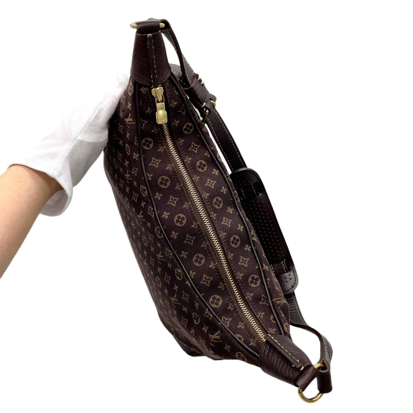 LOUIS VUITTON ﾓﾉｸﾞﾗﾑ ﾐﾆﾗﾝ ﾌﾞﾛｰﾆｭ ｴﾍﾞﾇ M95225