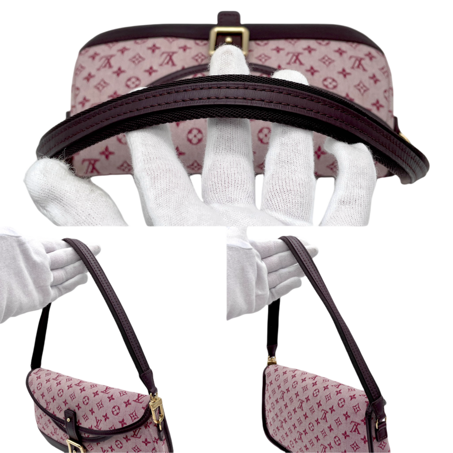 Afar Vintage Louis Vuitton Monogram Mini Run Marjoly M92691 Pink