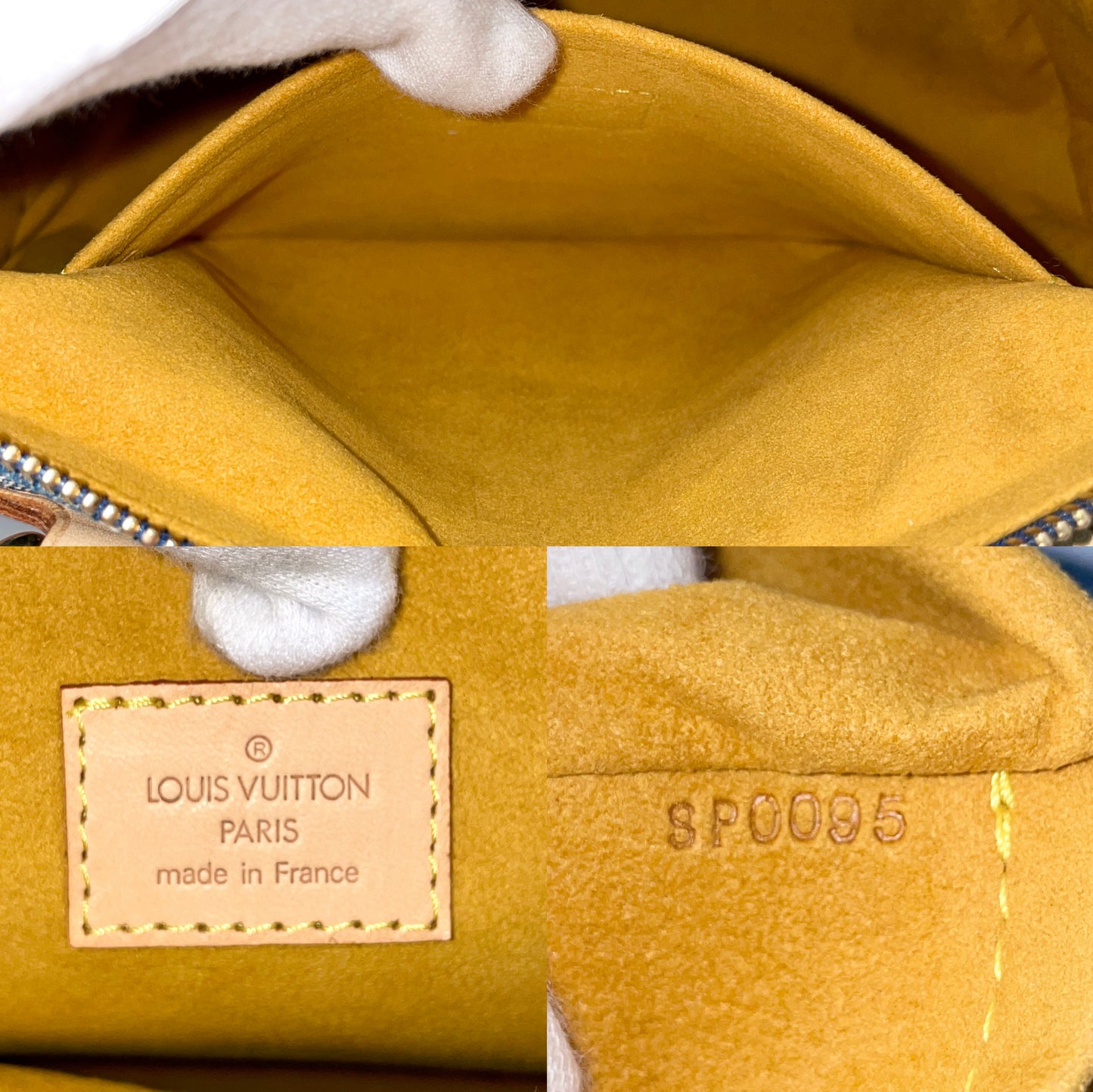 RARE☆☆☆LOUIS VUITTON ﾓﾉｸﾞﾗﾑ･ﾃﾞﾆﾑ ｽﾋﾟｰﾃｨ ﾊﾝﾄﾞﾊﾞｯｸﾞ