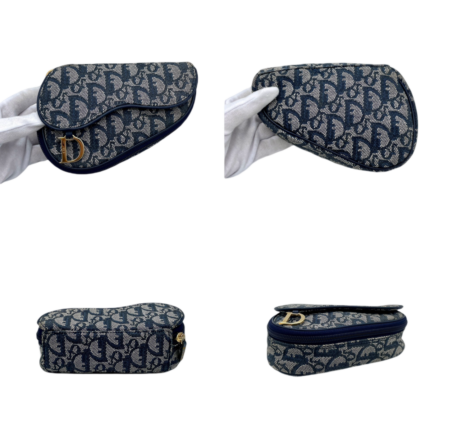 CHRISTIAN DIOR Trotter Mini Saddle Pouch