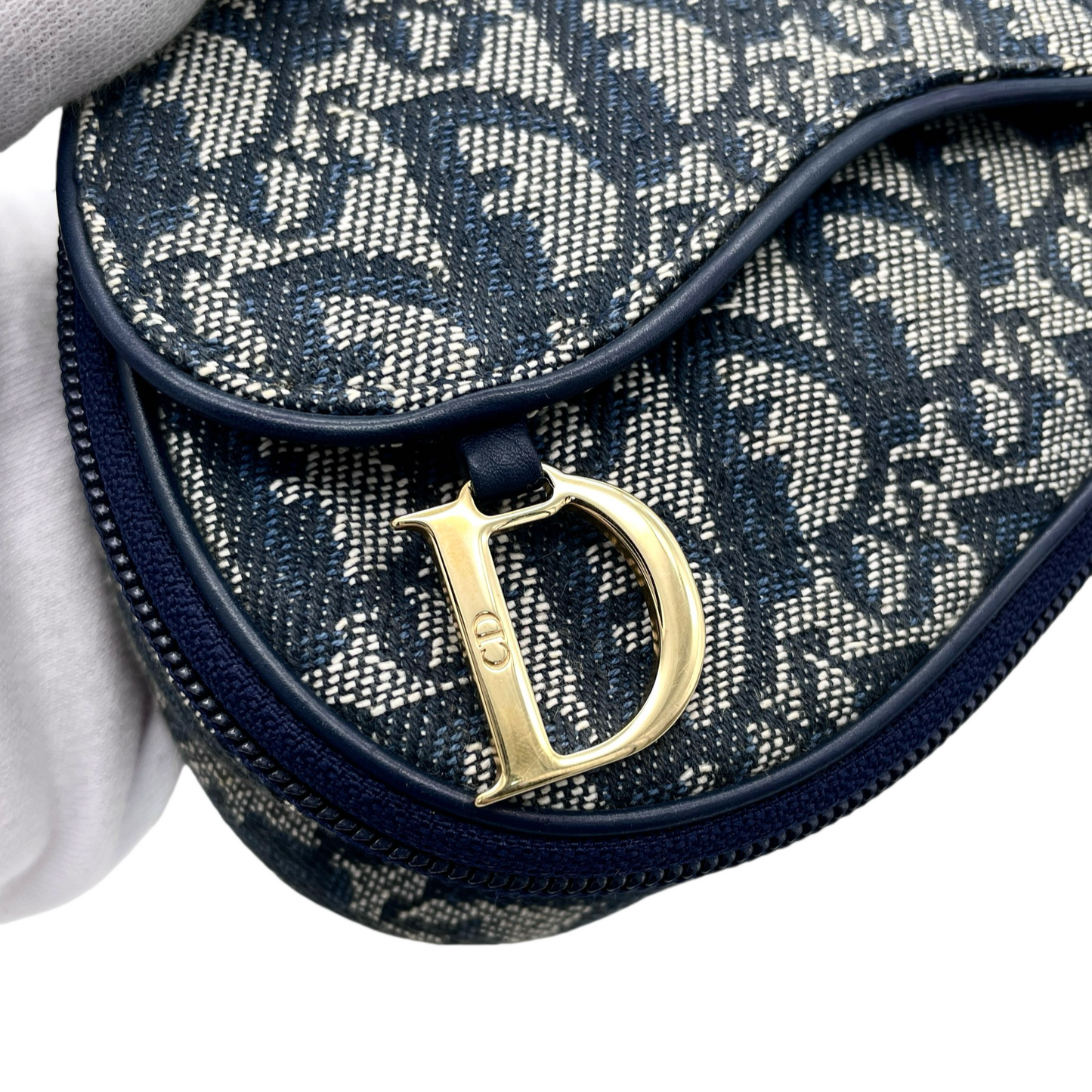 CHRISTIAN DIOR Trotter Mini Saddle Pouch