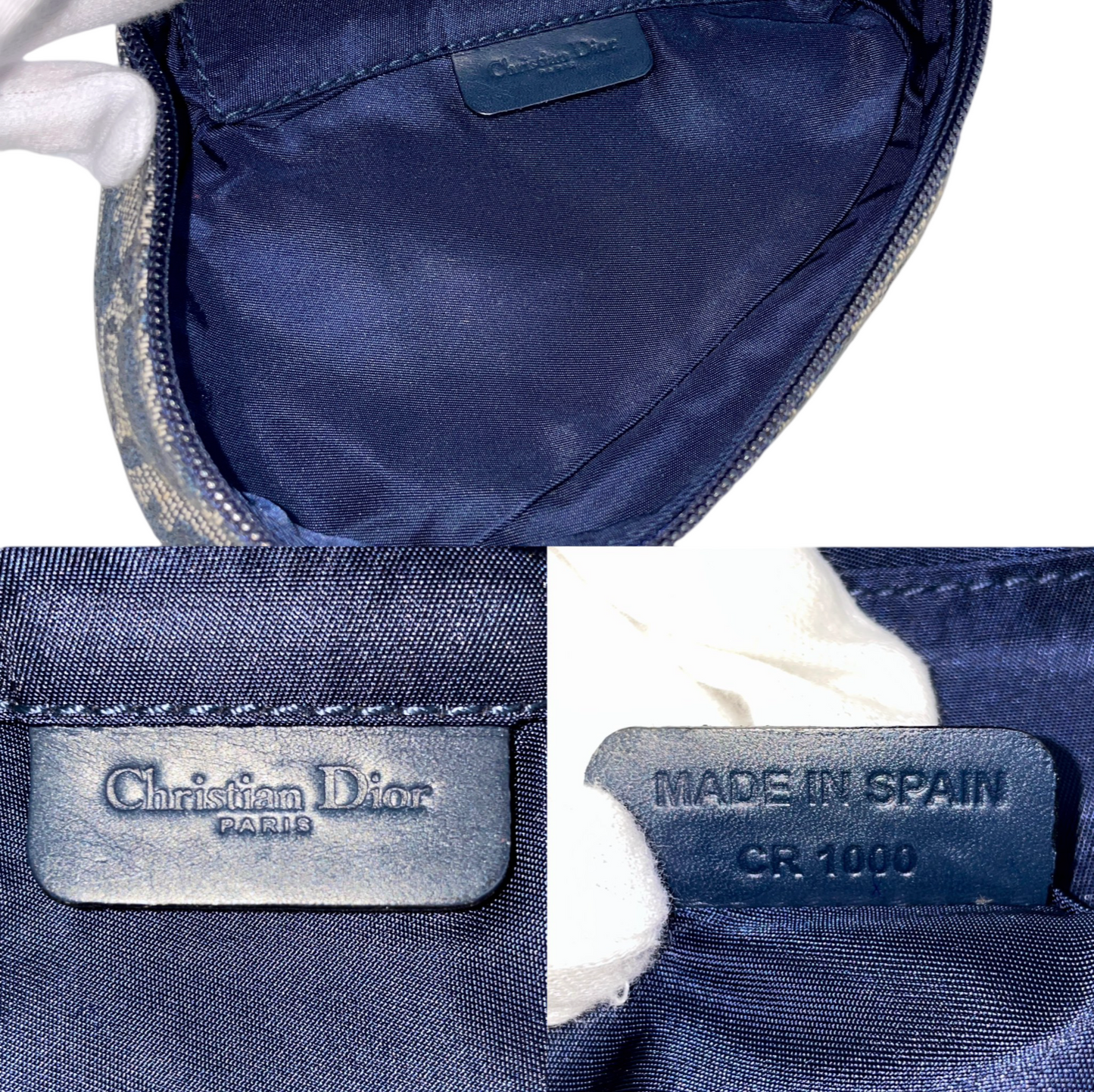 CHRISTIAN DIOR Trotter Mini Saddle Pouch