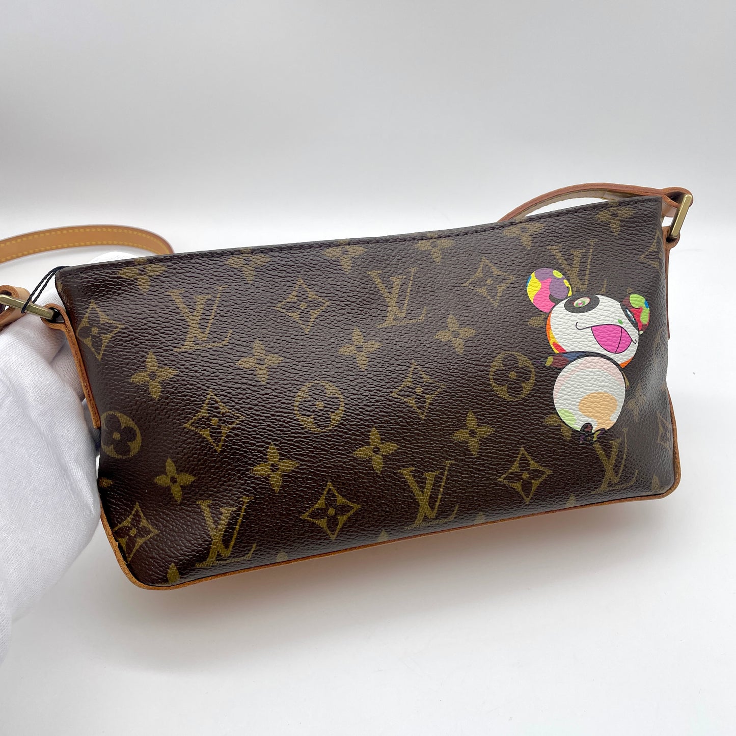 RARE☆☆☆LOUIS VUITTON ﾓﾉｸﾞﾗﾑ･ﾊﾟﾝﾀﾞ ﾄﾛﾀｰ M51241 ｸﾛｽﾎﾞﾃﾞｨｼｮﾙﾀﾞｰﾊﾞｯｸﾞ