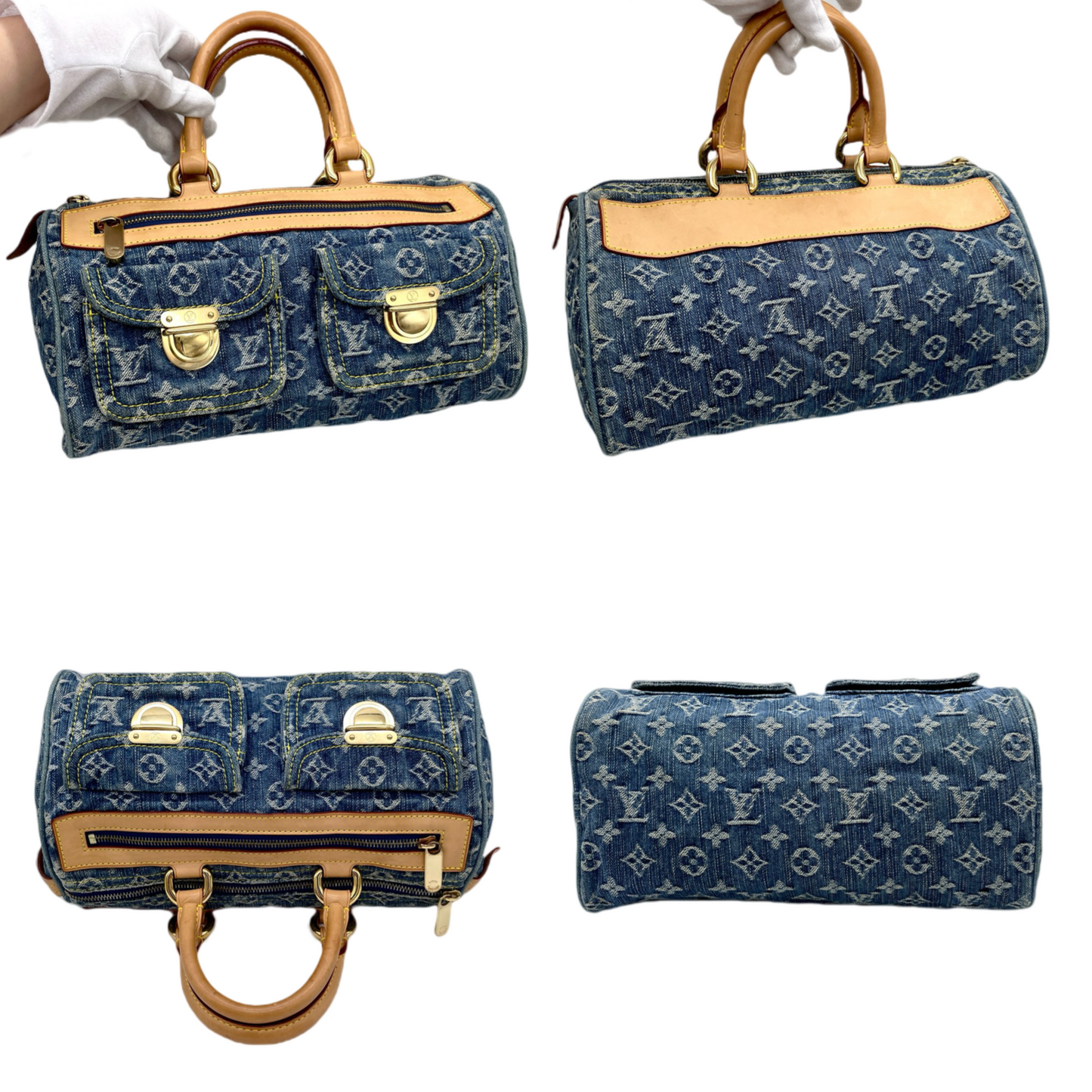 LOUIS VUITTON ﾓﾉｸﾞﾗﾑ･ﾃﾞﾆﾑ ﾈｵｽﾋﾟｰﾃﾞｨ M95019