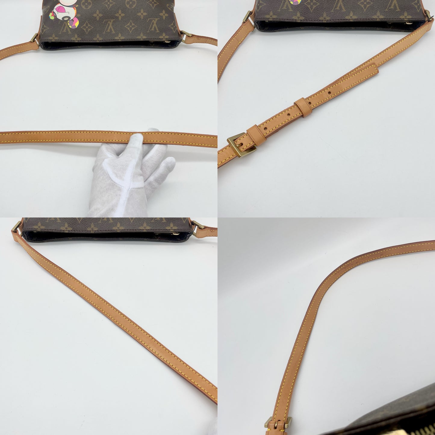 RARE☆☆☆LOUIS VUITTON ﾓﾉｸﾞﾗﾑ･ﾊﾟﾝﾀﾞ ﾄﾛﾀｰ M51241 ｸﾛｽﾎﾞﾃﾞｨｼｮﾙﾀﾞｰﾊﾞｯｸﾞ