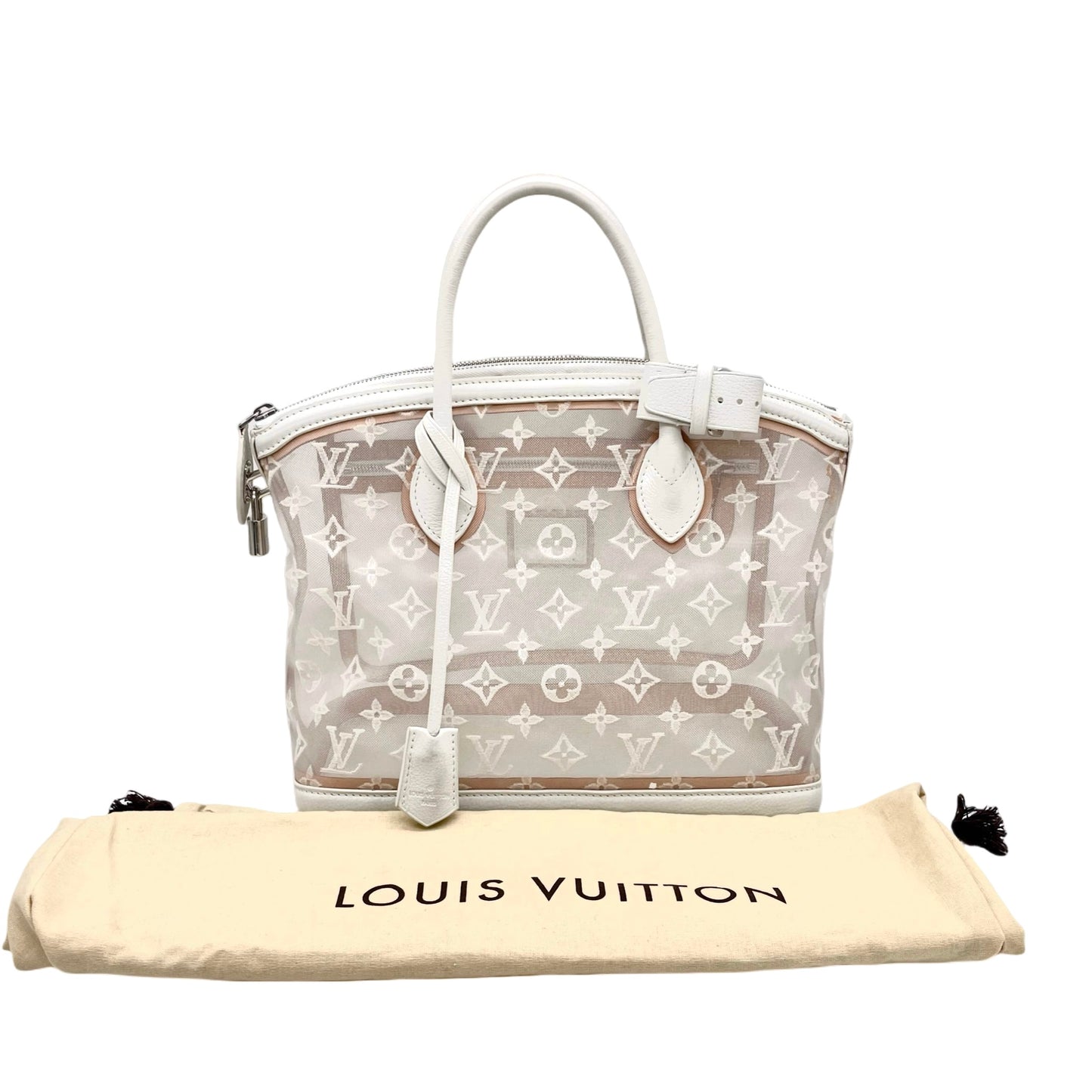 RARE☆☆☆LOUIS VUITTON Monogram Transparent Lockit M40699/2012SS Collection