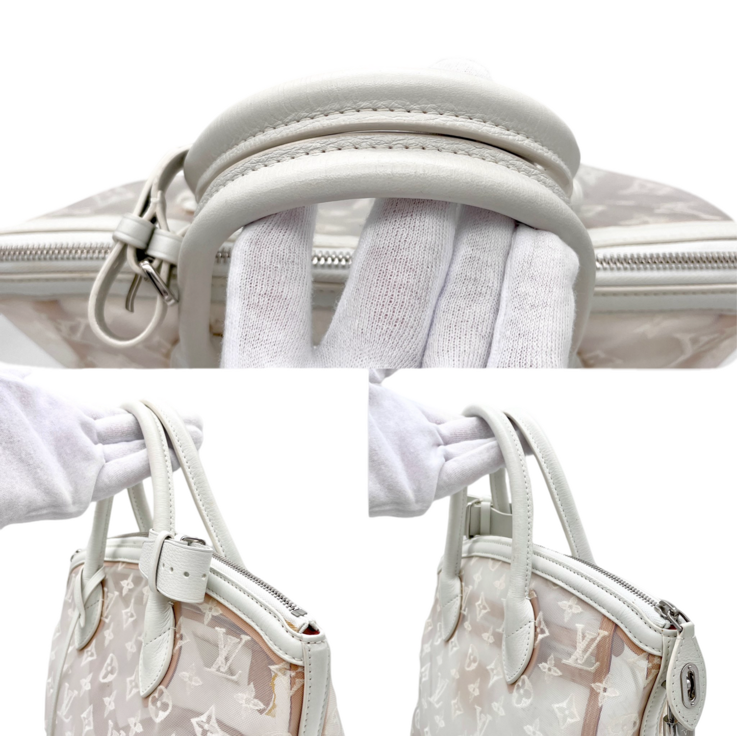 RARE☆☆☆LOUIS VUITTON Monogram Transparent Lockit M40699/2012SS Collection