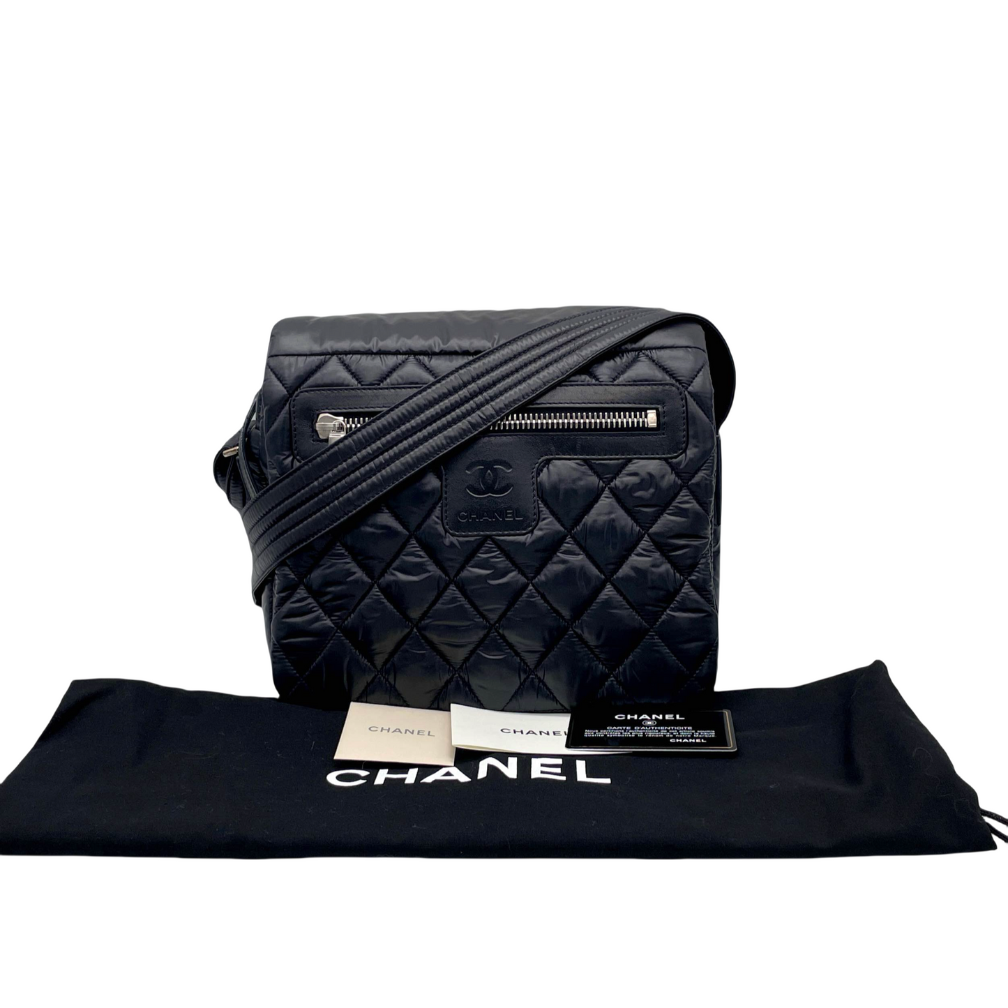 RARE☆☆☆CHANEL ｺｺ ｺｸｰﾝ ﾅｲﾛﾝ ｼｮﾙﾀﾞｰﾊﾞｯｸﾞ