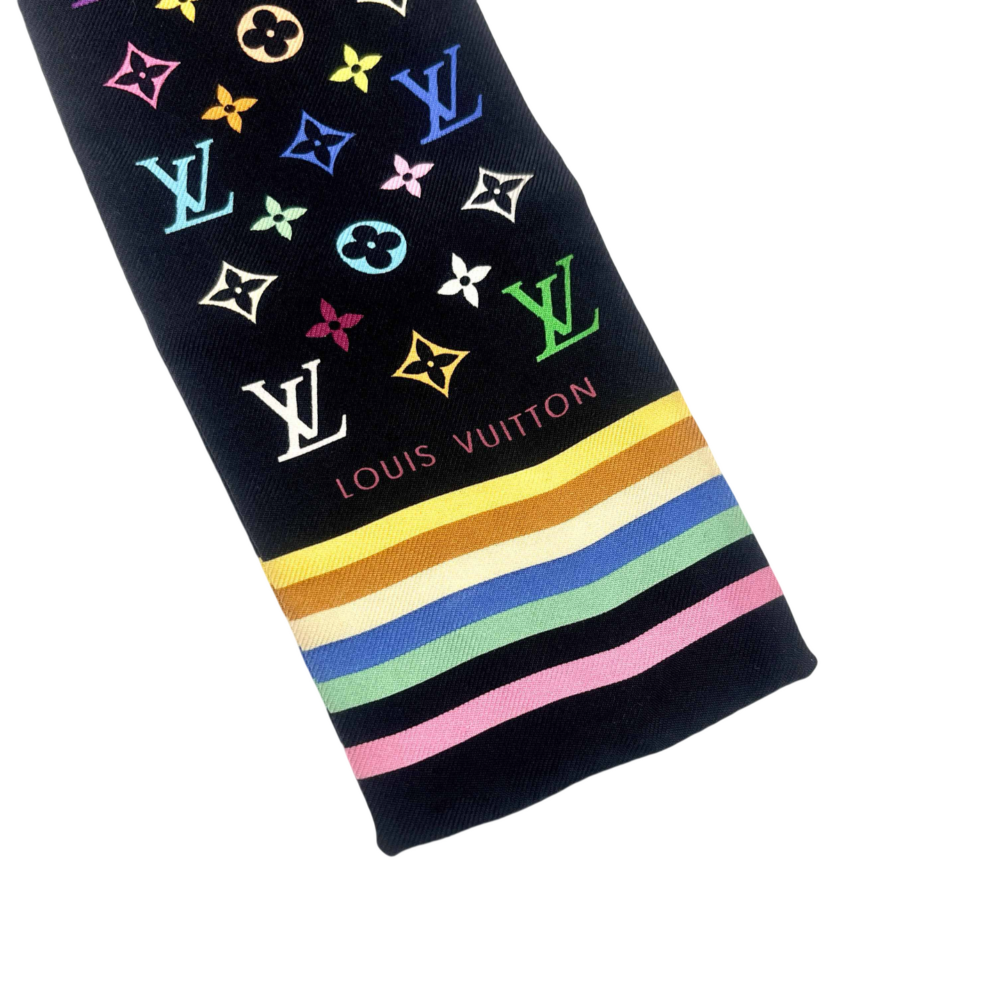 LOUIS VUITTON Monogram Multicolor Scarf