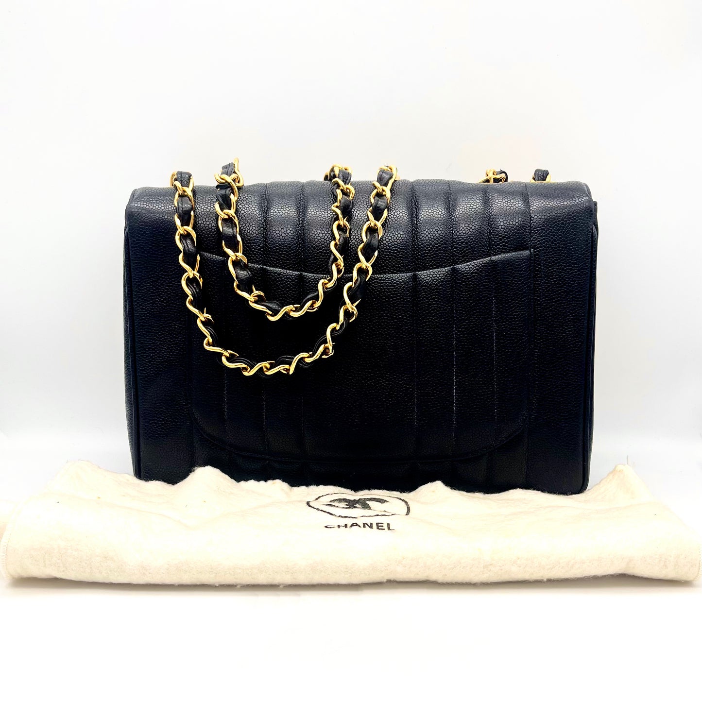 CHANEL Matomo Azel Dekacoco Mark Chain Shoulder Bag