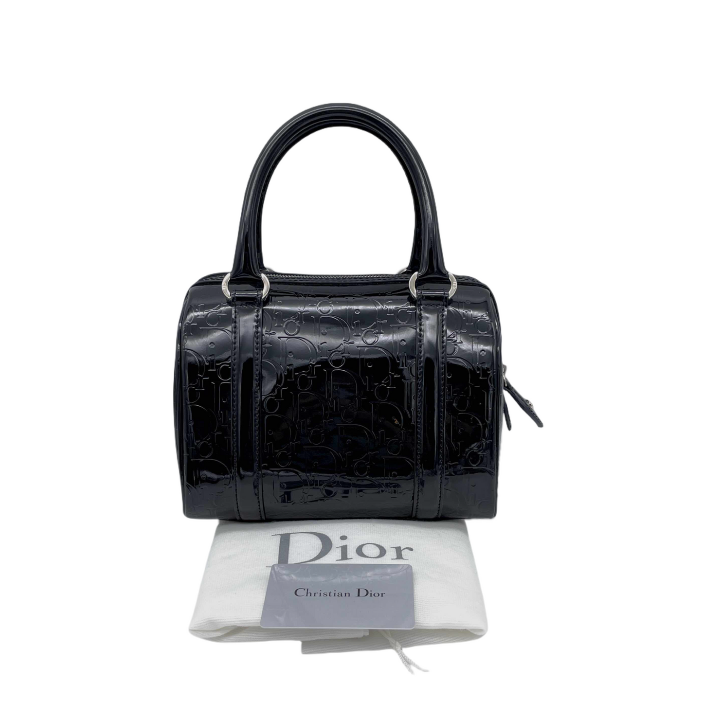 RARE☆☆☆CHRISTIAN DIOR ﾄﾛｯﾀｰ ﾐﾆﾎﾞｽﾄﾝ ﾊﾝﾄﾞﾊﾞｯｸﾞ