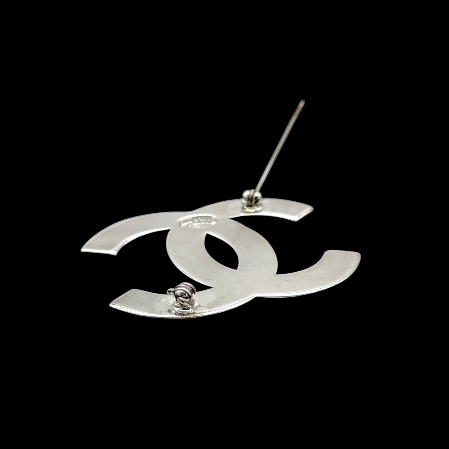 Afar Vintage Pre-owned coco mark CHANEL logo brooch