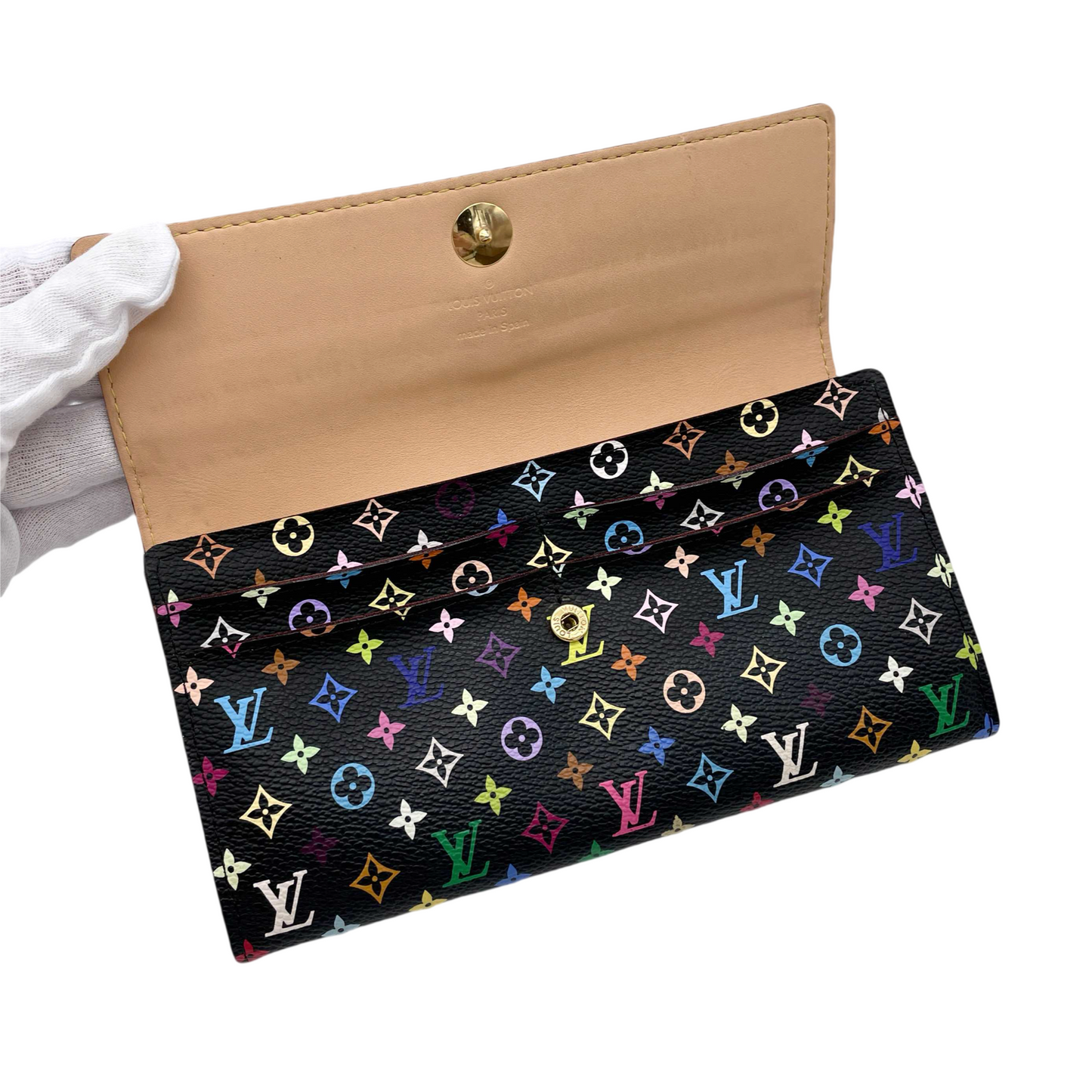 RARE☆☆☆LOUIS VUITTON ﾓﾉｸﾞﾗﾑ･ﾏﾙﾁｶﾗｰﾌﾞﾗｯｸ ﾎﾟﾙﾄﾌｫｲﾕ ﾉﾜｰﾙ