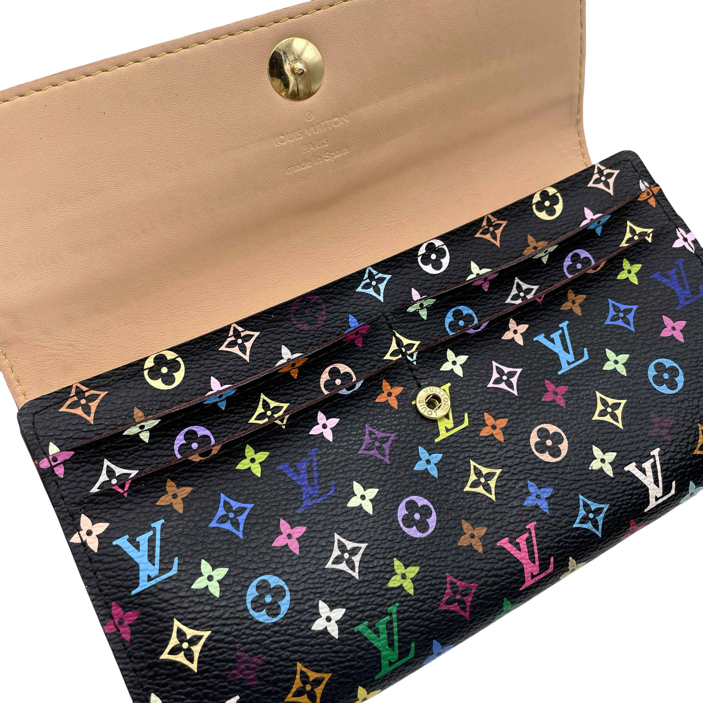 AUTH Pre-owned LOUIS VUITTON Monogram Gippy Wallet Trunk M58507