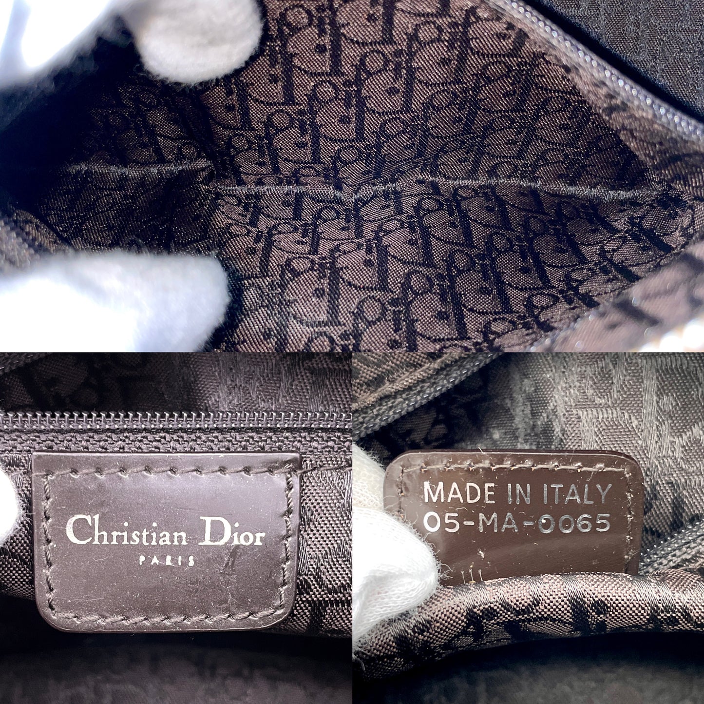 RARE☆☆☆AUTH Pre-owned CHRISTIAN DIOR Trotter PUNK mini shoulder bag