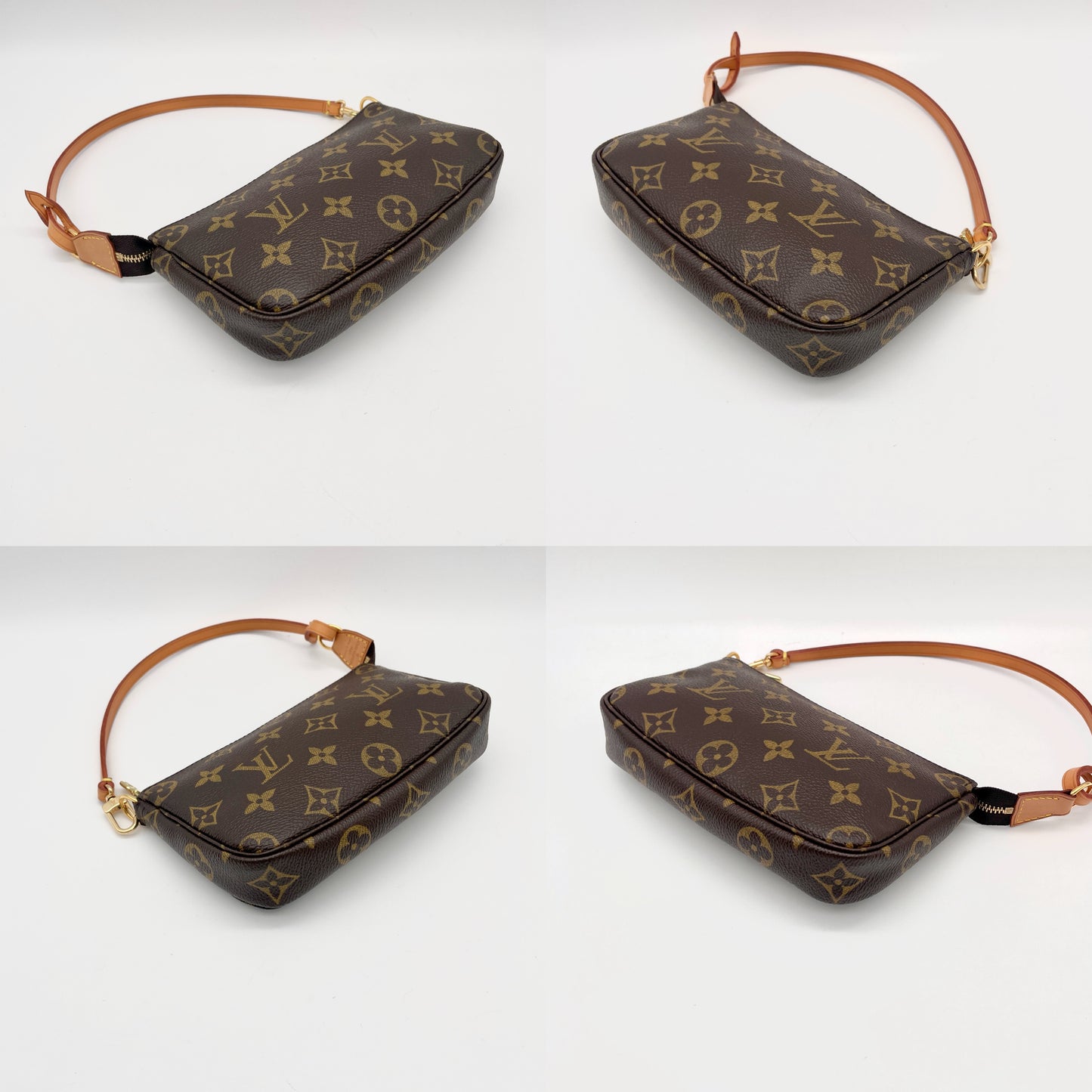 AUTH Pre-owned LOUIS VUITTON Monogram Mini Pochette Accessory M58009