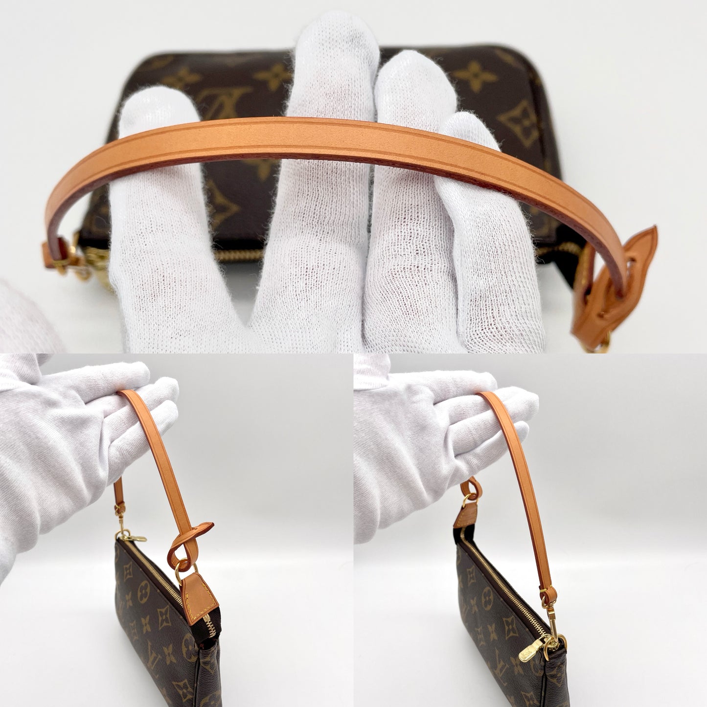 AUTH Pre-owned LOUIS VUITTON ﾓﾉｸﾞﾗﾑ ﾐﾆﾎﾟｼｪｯﾄ・ｱｸｾｿﾜｰﾙ M58009